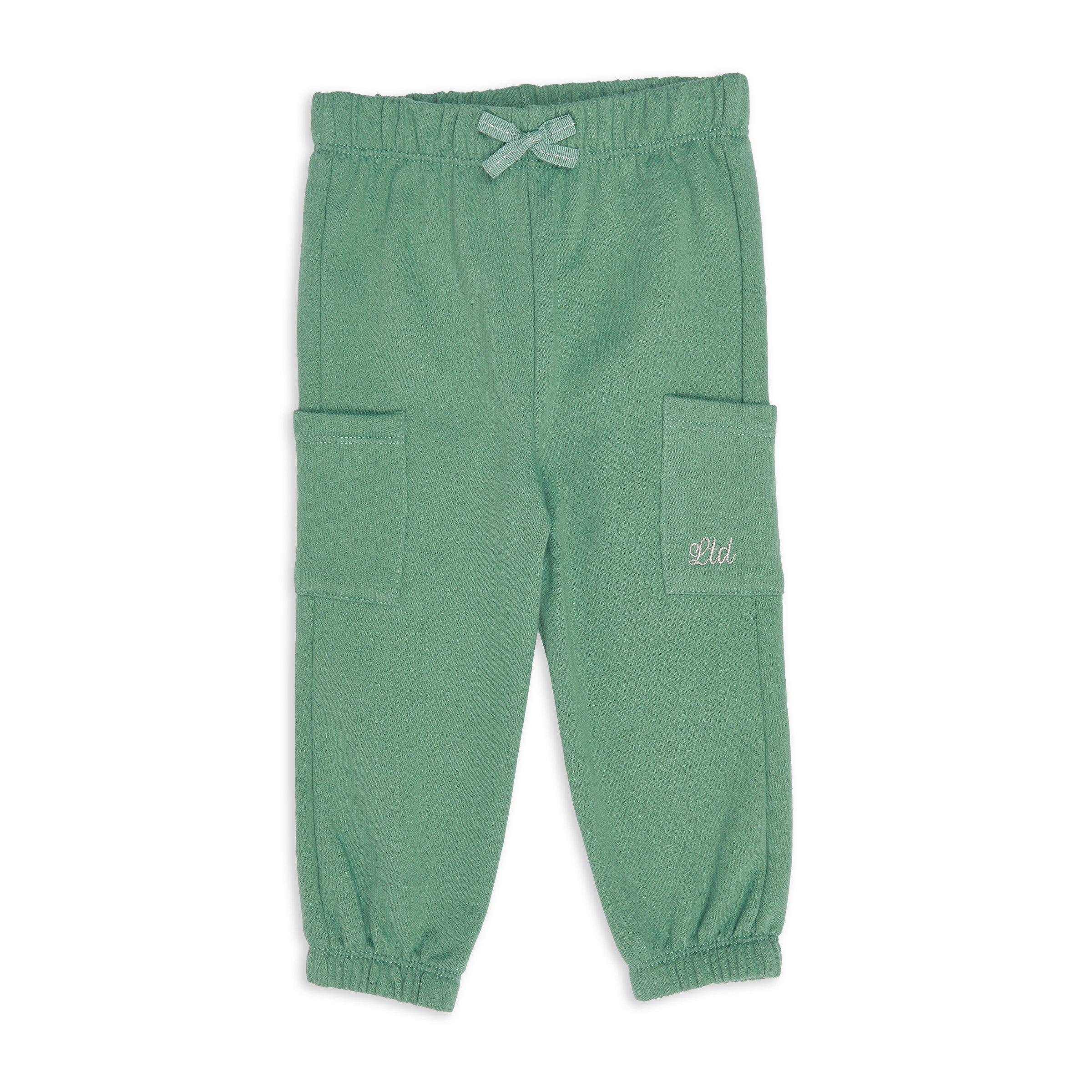 Green Pastel Growth Spurt Jogger Pants Basic Coordinates Colours main image 1