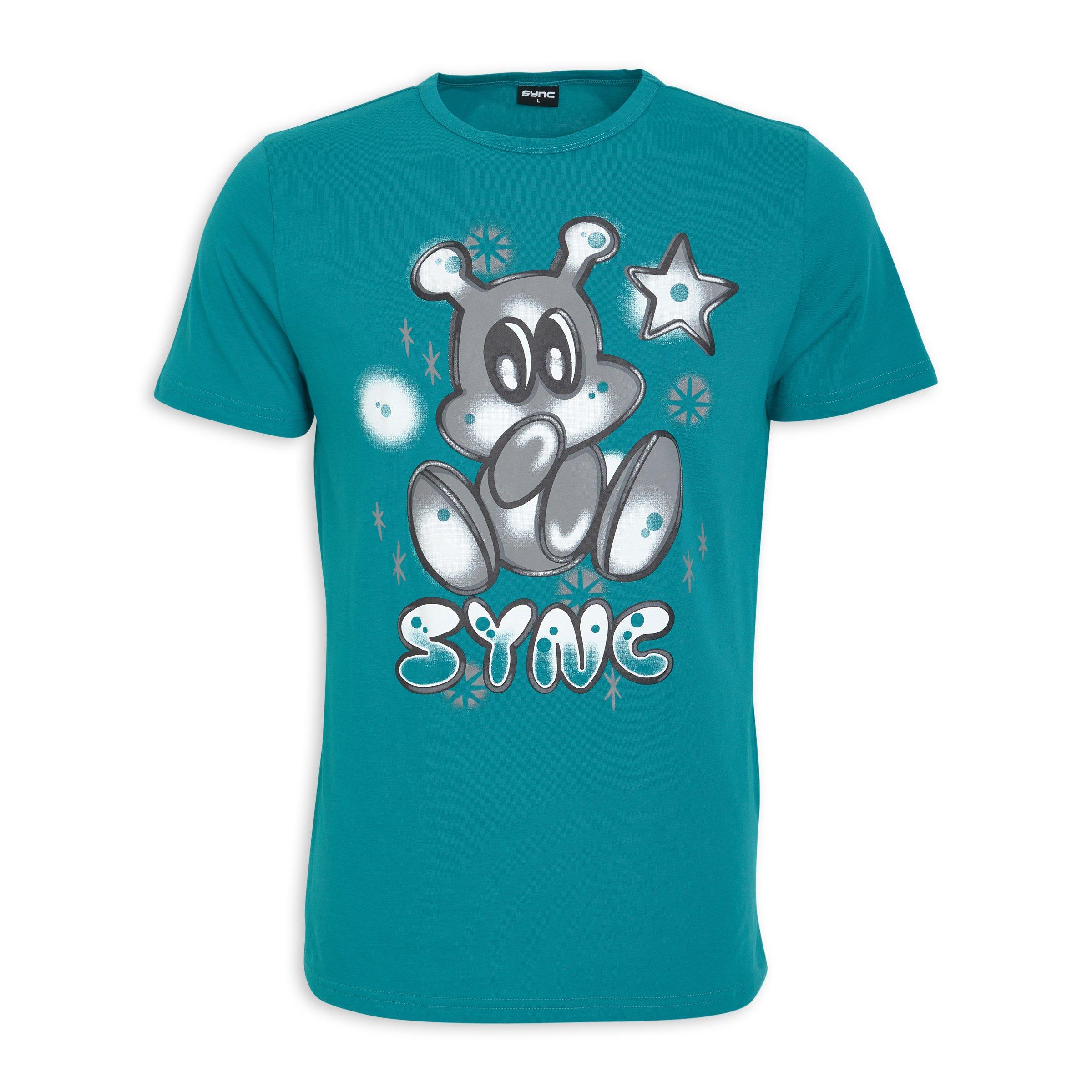Teal Graphic T-Shirt (3201935) | Identity X Sync