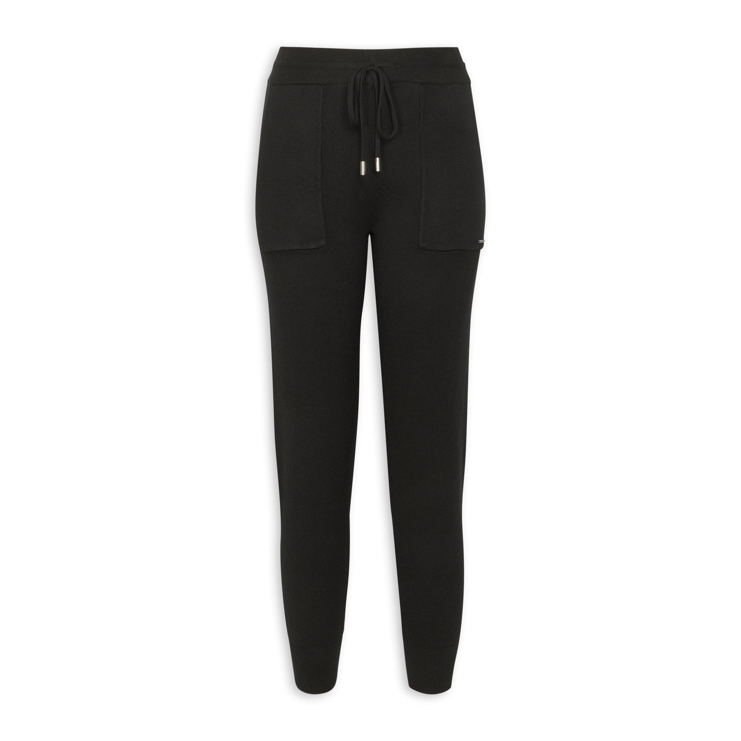 13807 Burgundy Ankle Grazer Pants