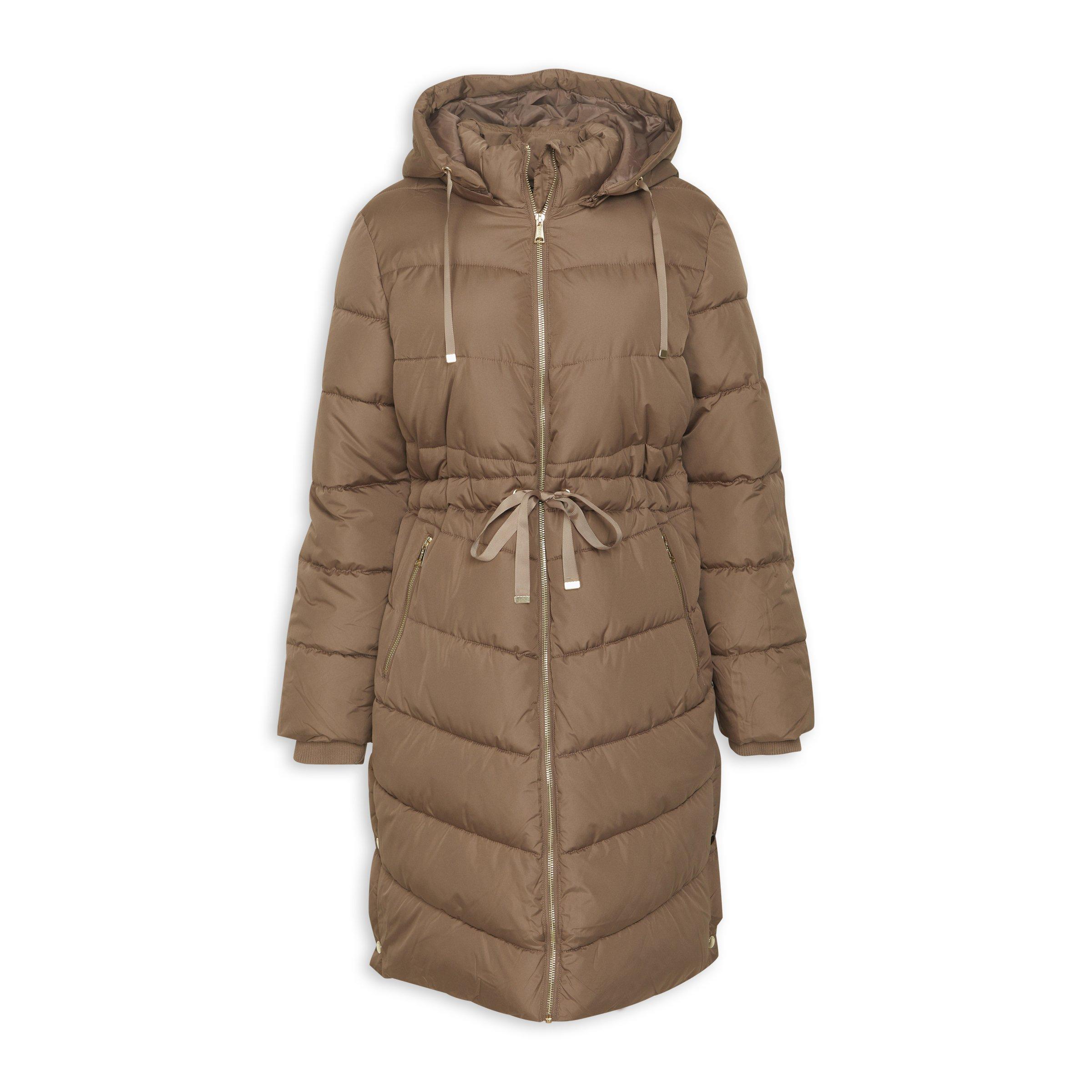 Brown Puffer Jacket (3202068) | Identity