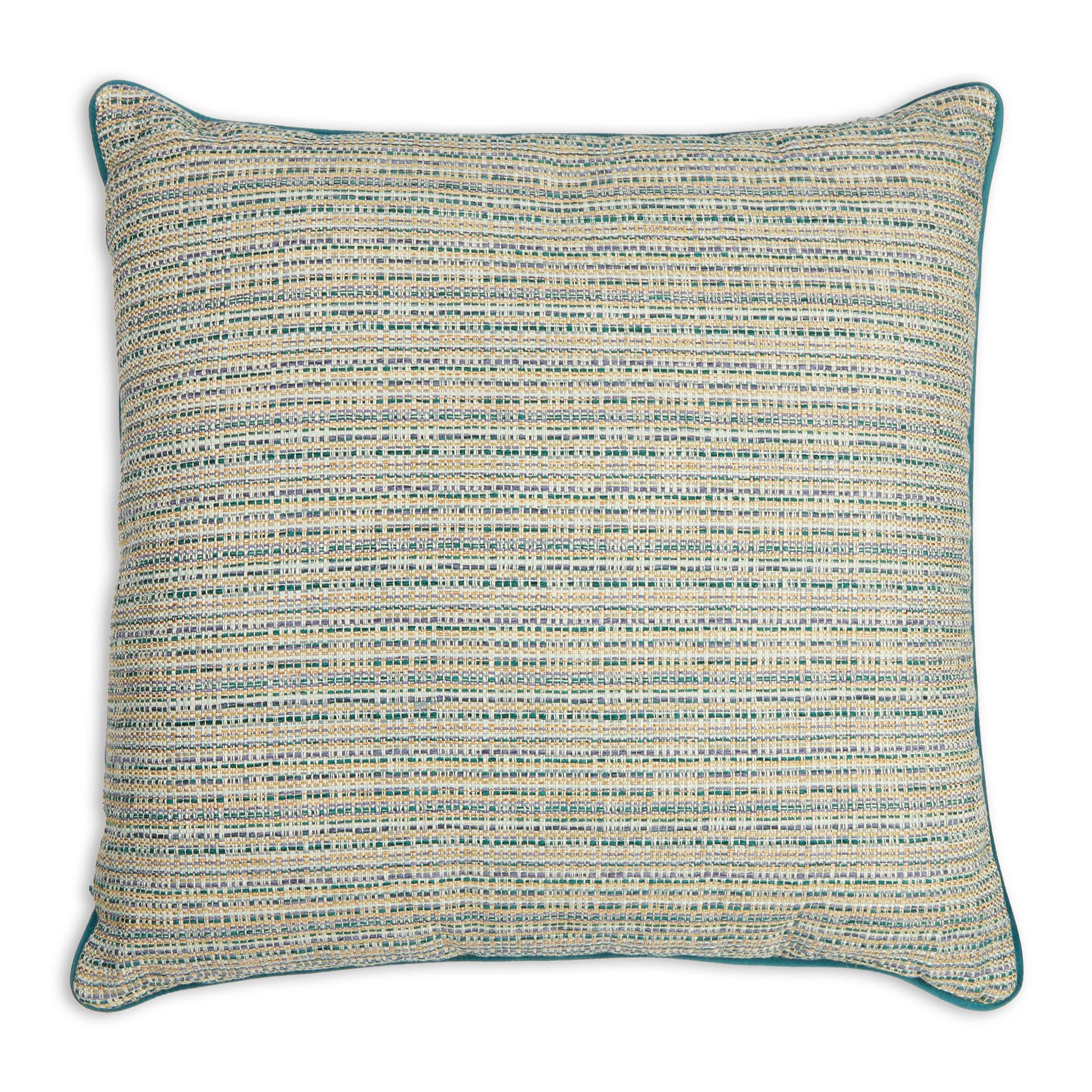 Blue Floral Print Scatter Cushion 50x50cm main image 0