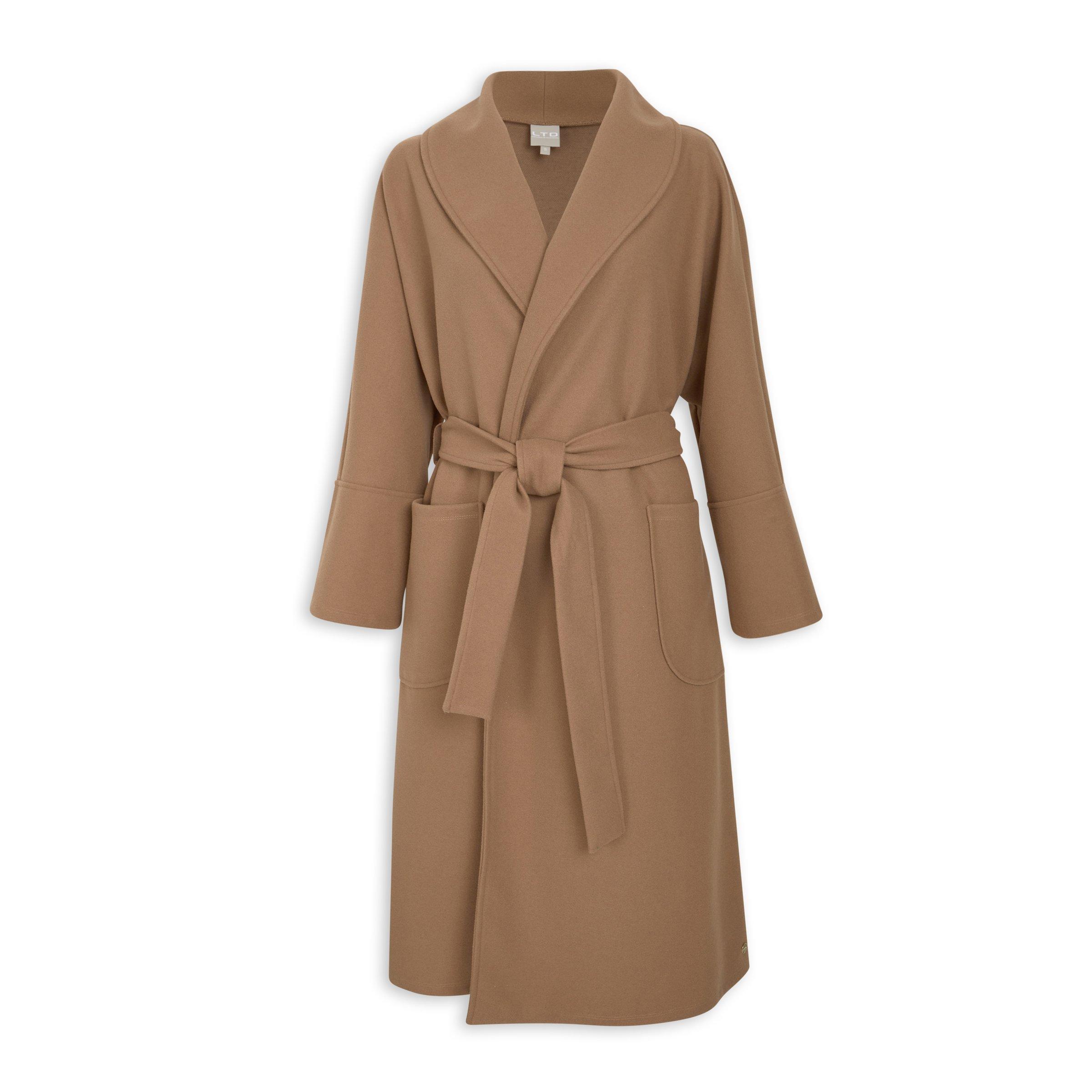 Brown Long Coat (3202386) | LTD Woman