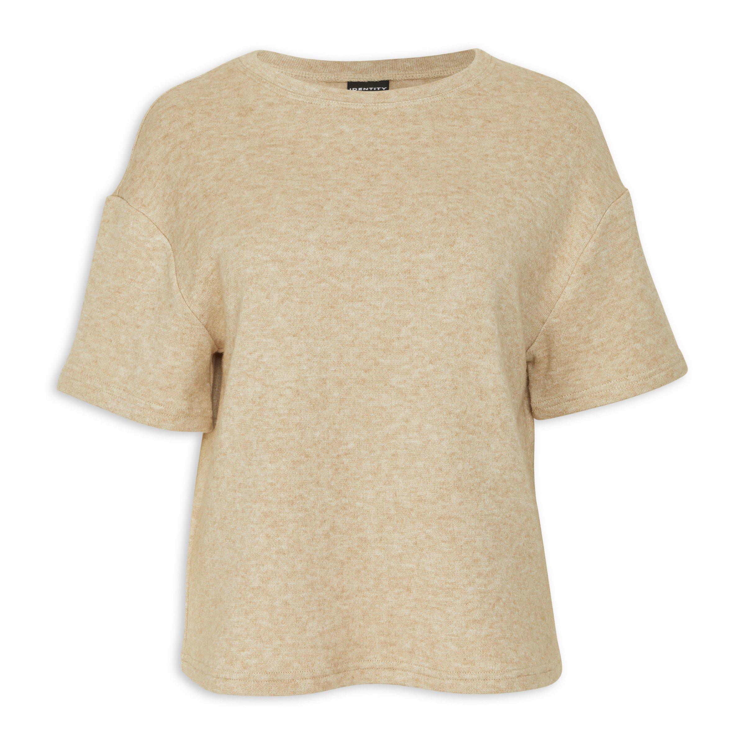 Beige Melange Sw-shirt 10231