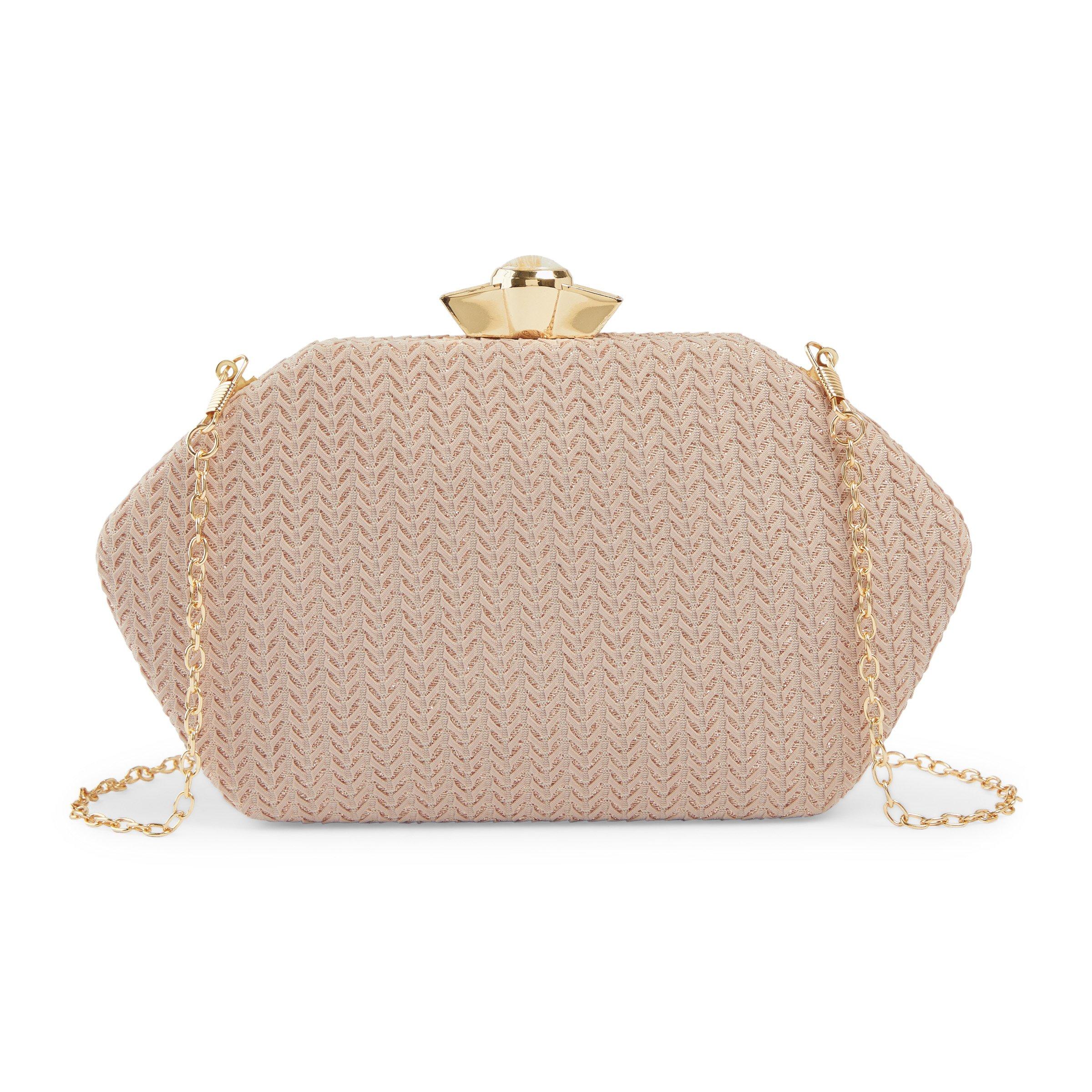 Beige clutch bags for weddings on sale