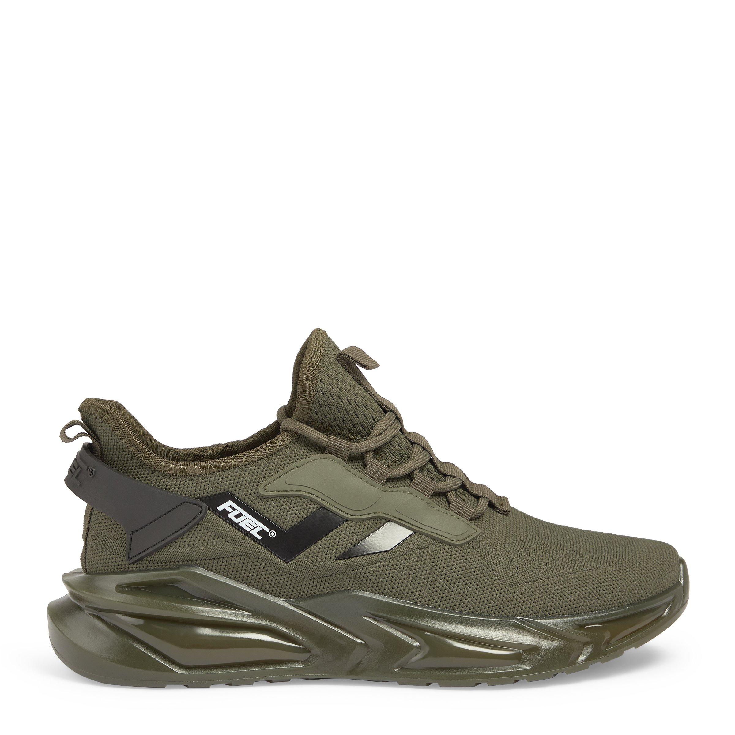 Law Philipp Plein Runner Camouflage Green Runner Sneakers