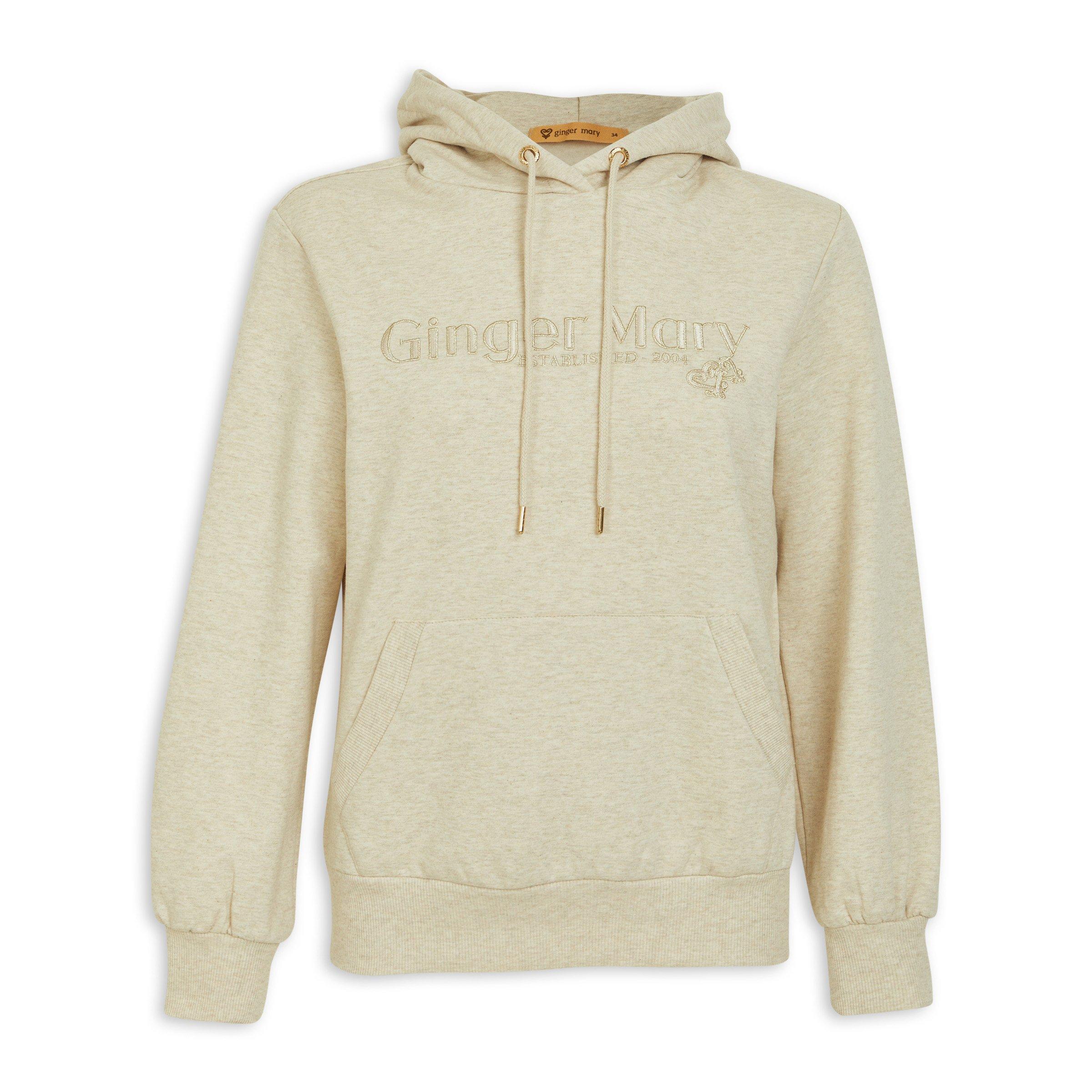 Mary logo zip tops beige Easy-Wear Half-Zip Pullover – Made By