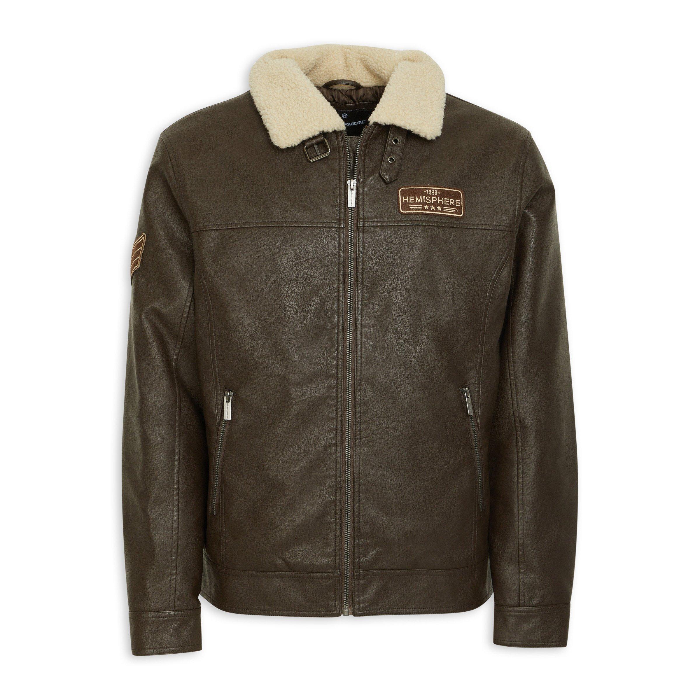 Brown Aviator Jacket (3202763) | Hemisphere