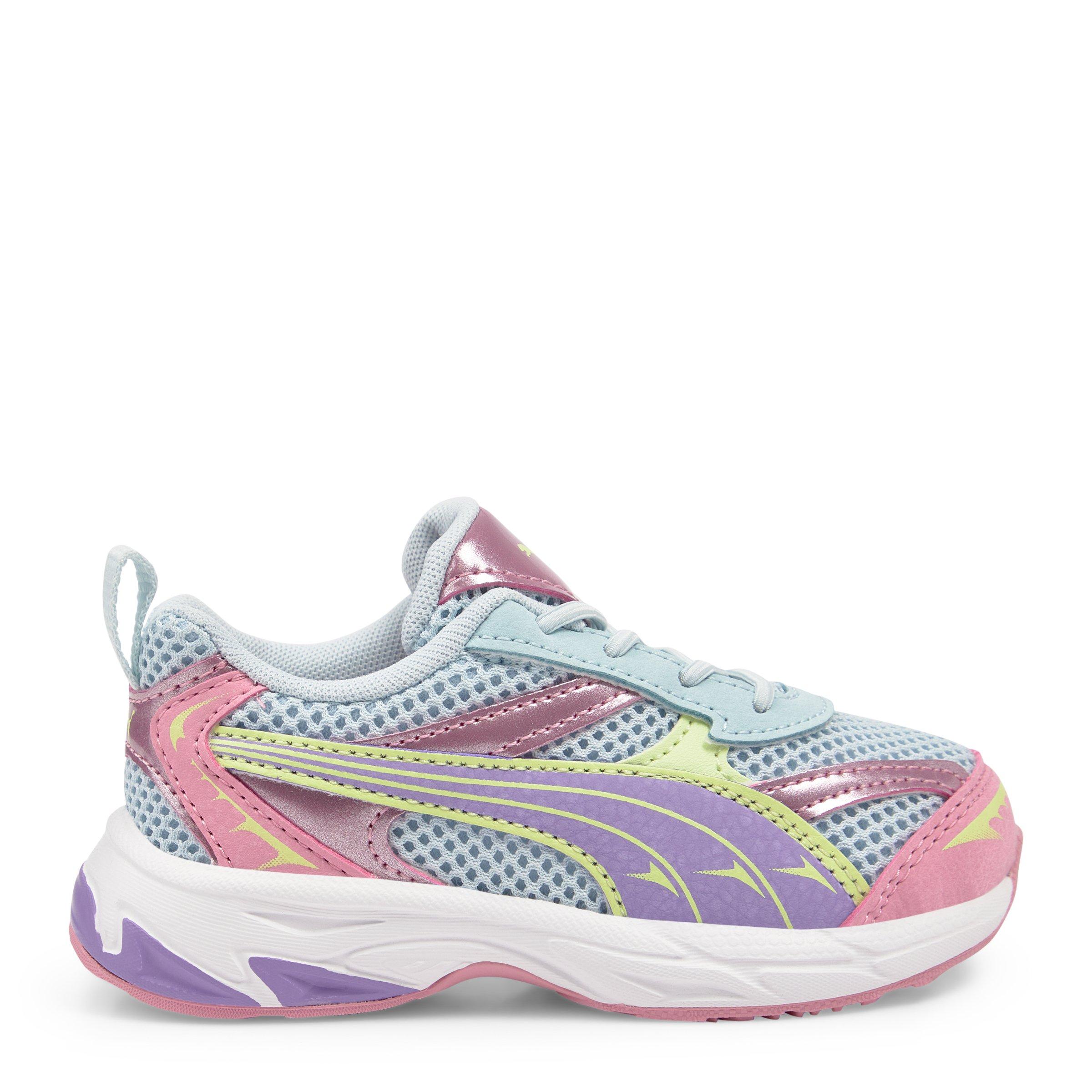 イマン　ポワージュピンク　キャセロール Morphic Mystery Garden Sneakers Toddler (3202949) | Puma Kids
