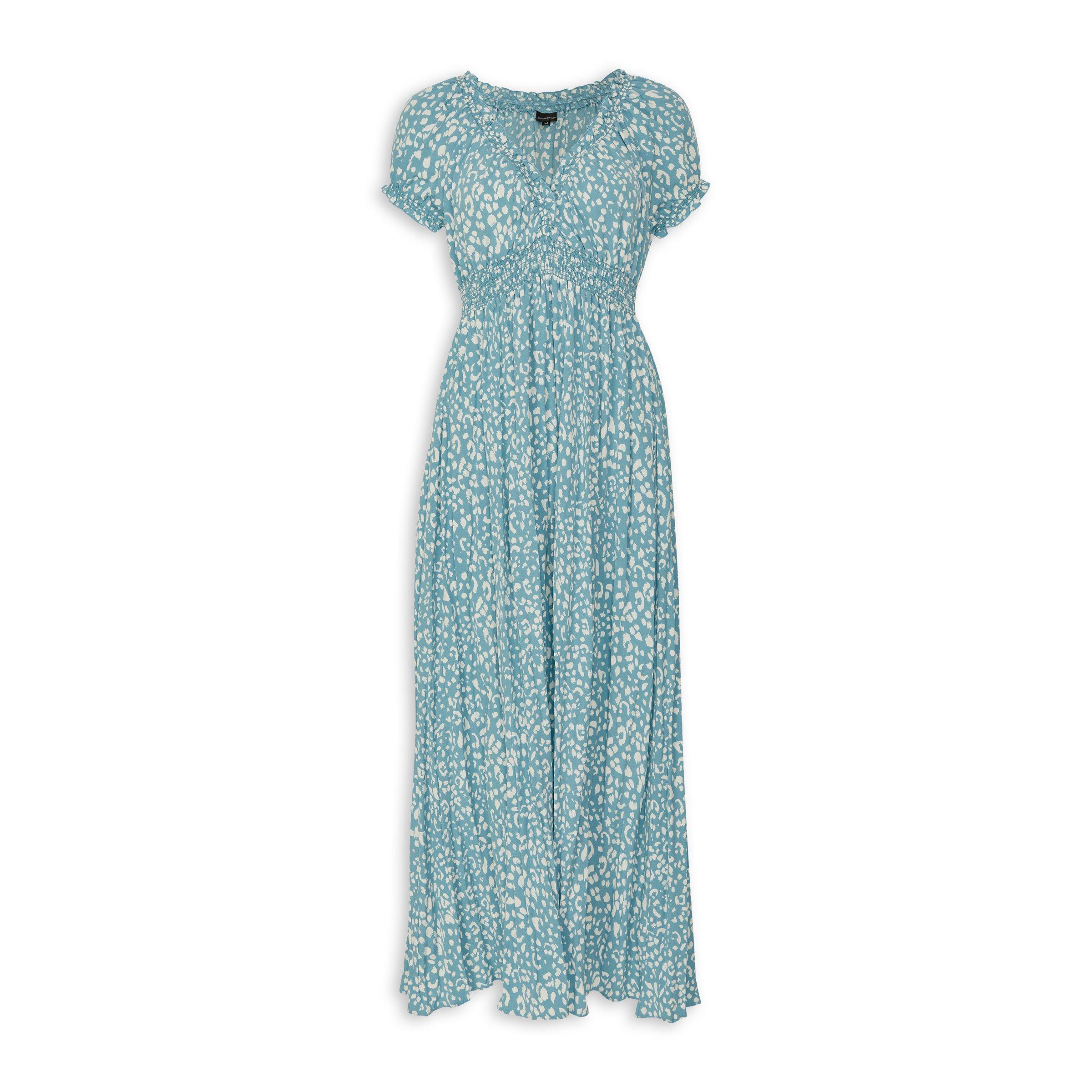 Light Blue Fit and Flare Dress (3203664) | Truworths