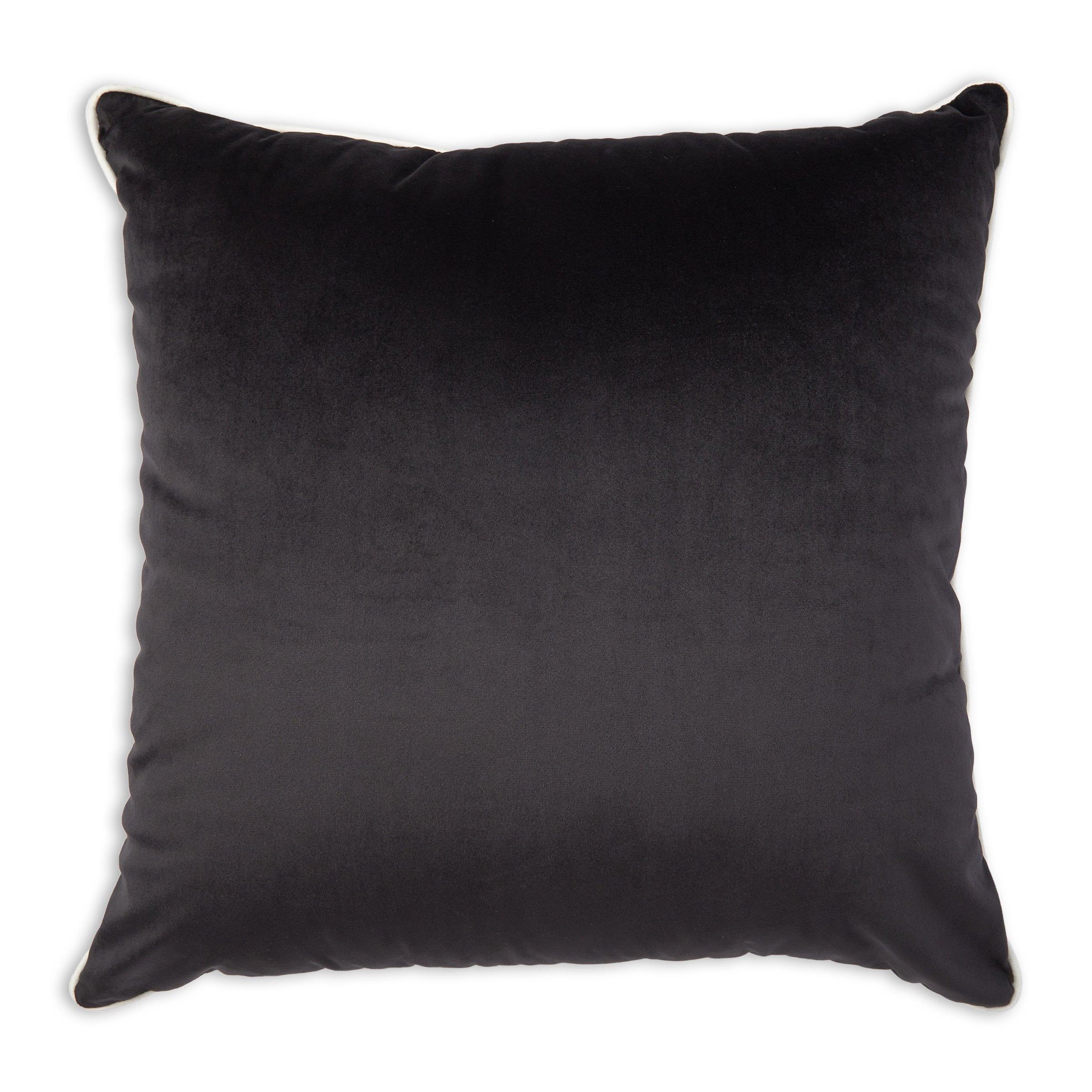 Blue Velvet Striped Scatter Cushion 50x50cm