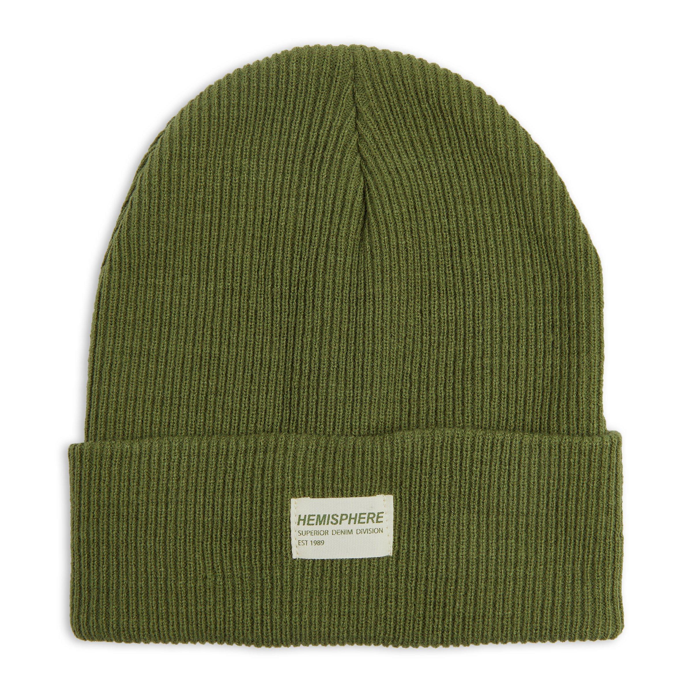 Olive Green Beanie (3203984) | Hemisphere