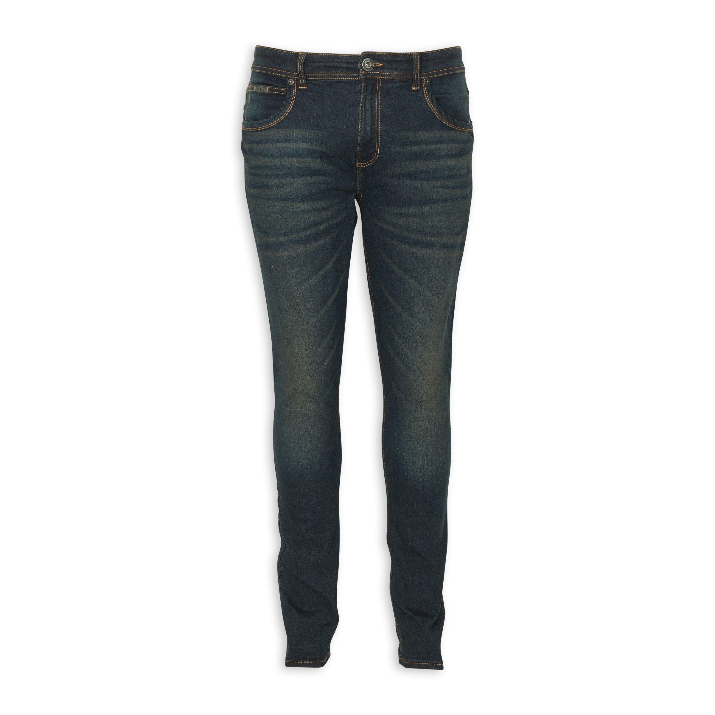 ZIG ZAG LIGHT INDIGO SKINNY JEANS