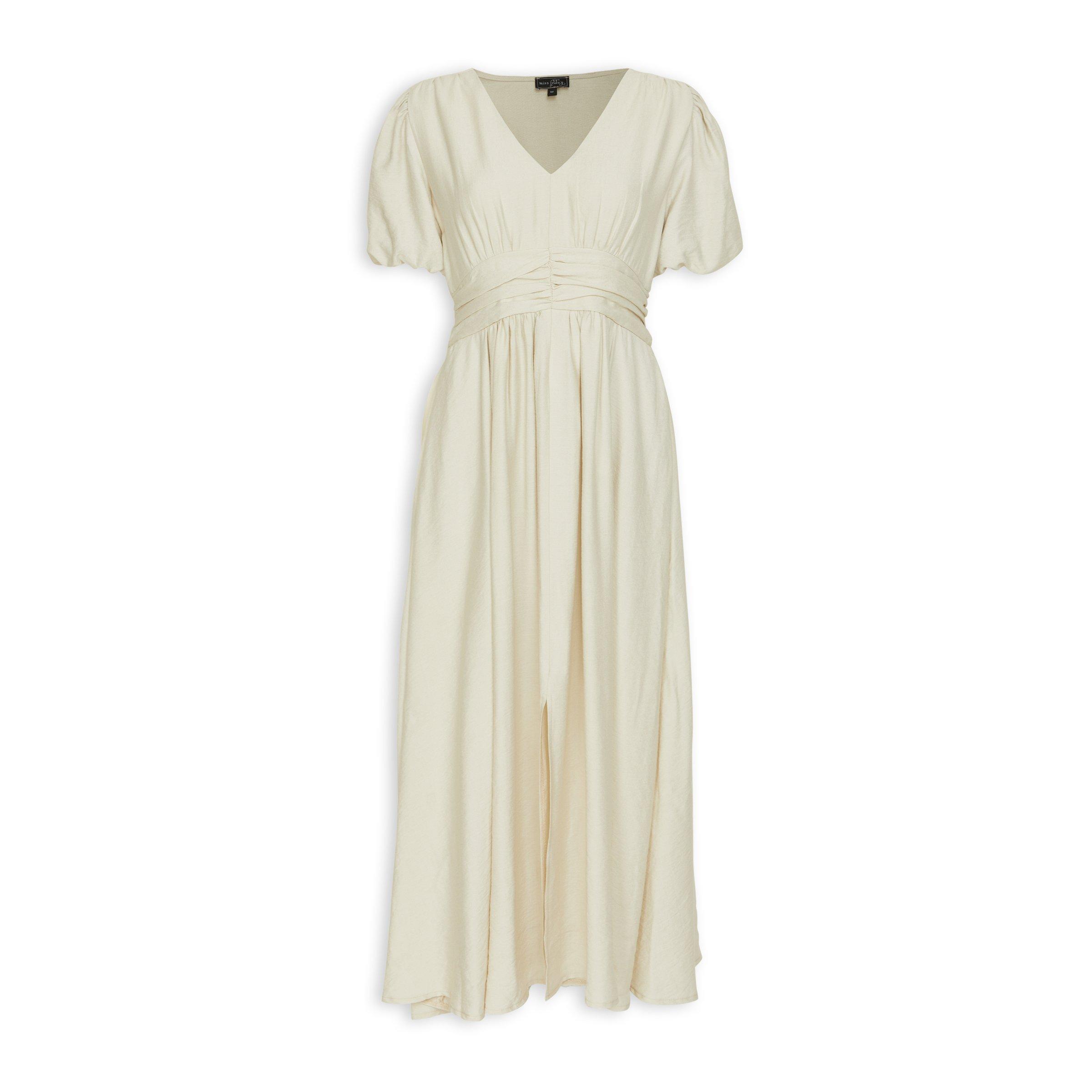 【CARAMEL】MISSOURI DRESS - CREAM FLORAL Cute Cream Floral Maxi Dress | Long Dresses For Women