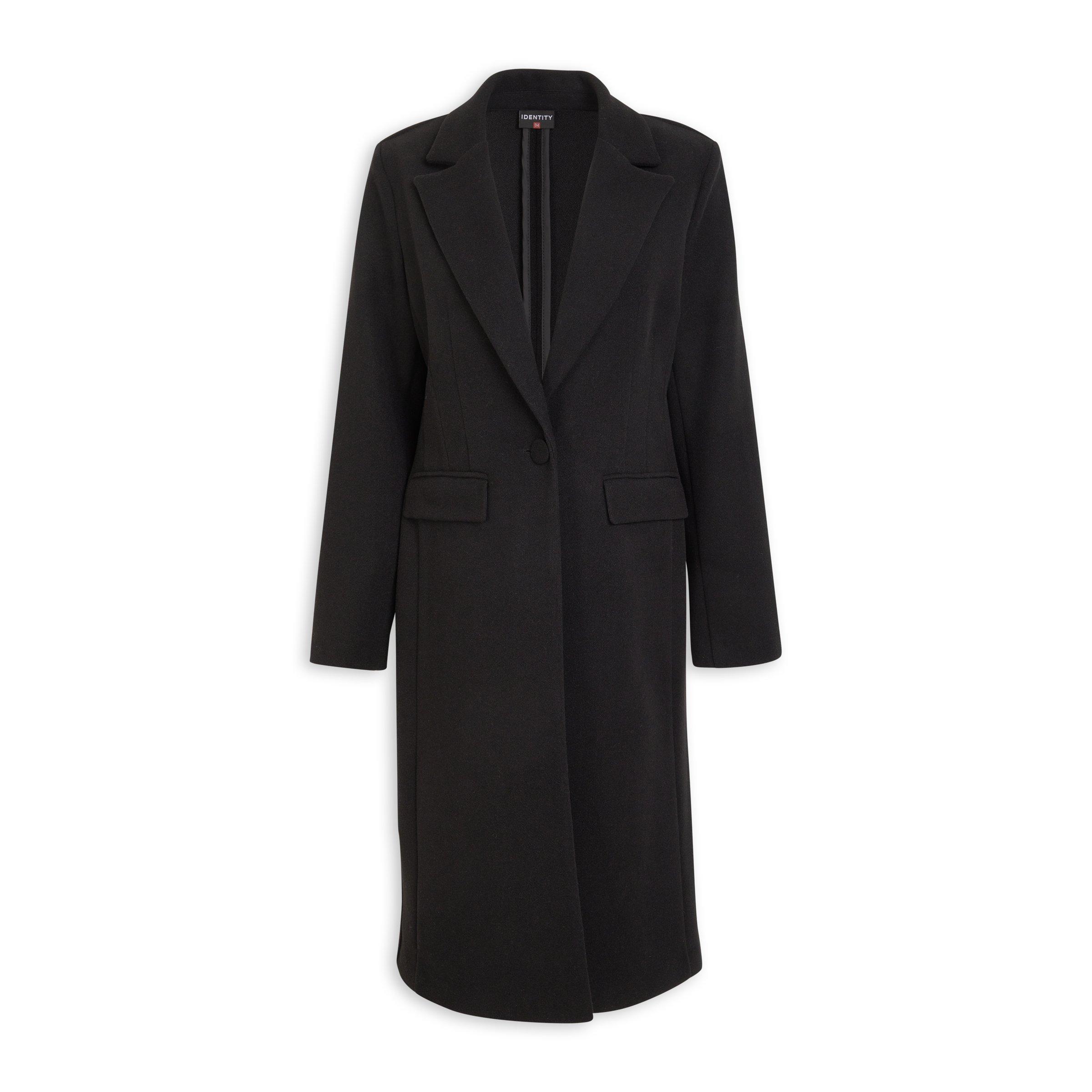 Black Long Coat (3205110) | Identity Black Long Coat (3205110) | Identity