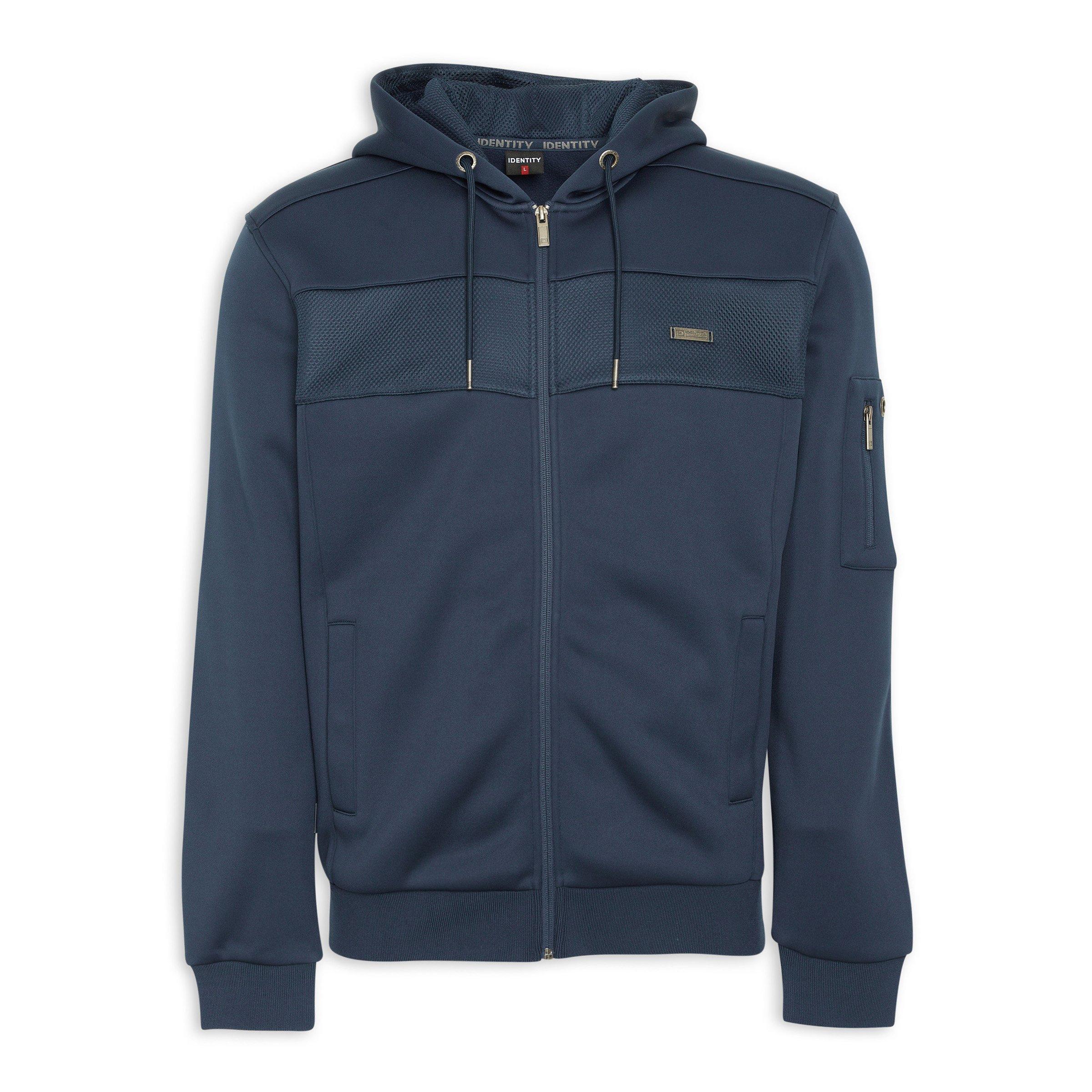 Navy Zip-through Hoodie (3205203) | Identity