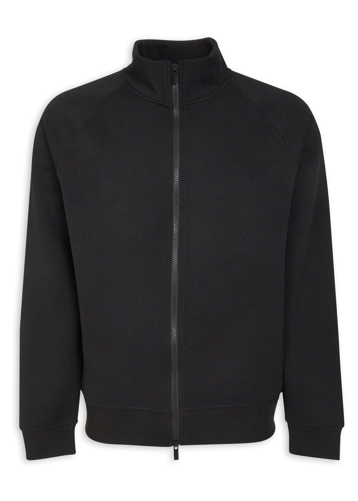 Black Zip-through Sweat Top (3205596) | Moskow