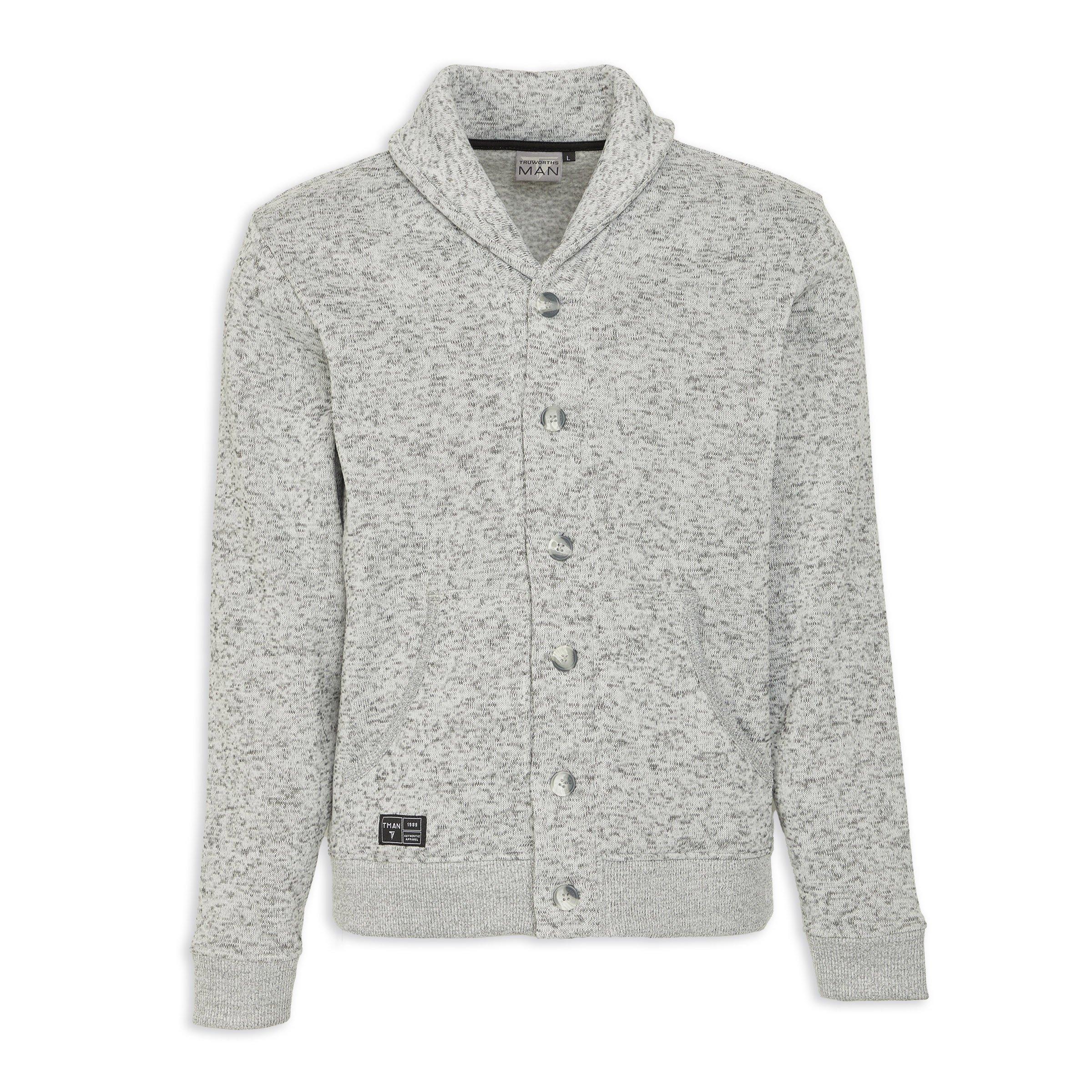 Grey Cardigan (3206056) | Truworths Man