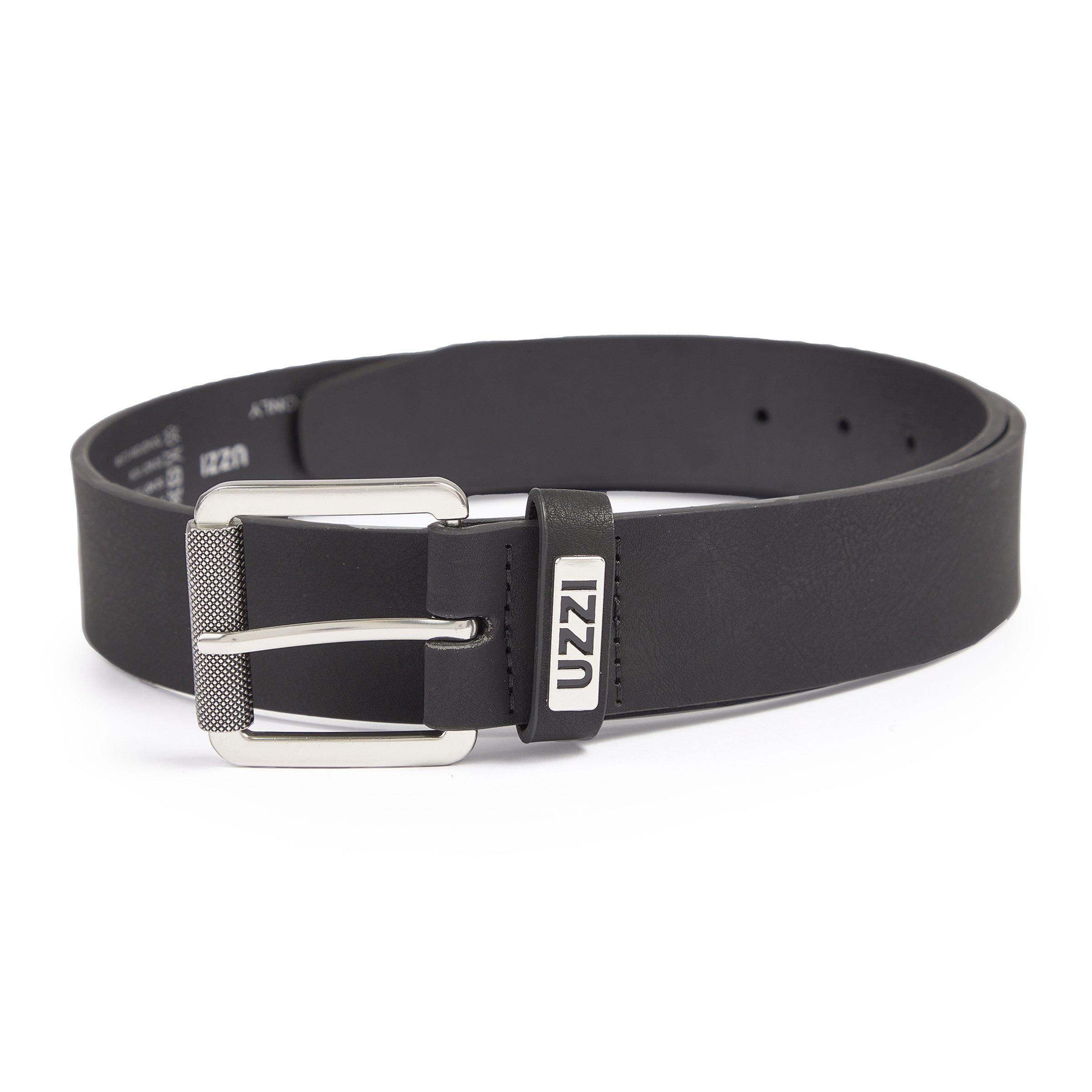 Black Casual Belt (3206443) | UZZI