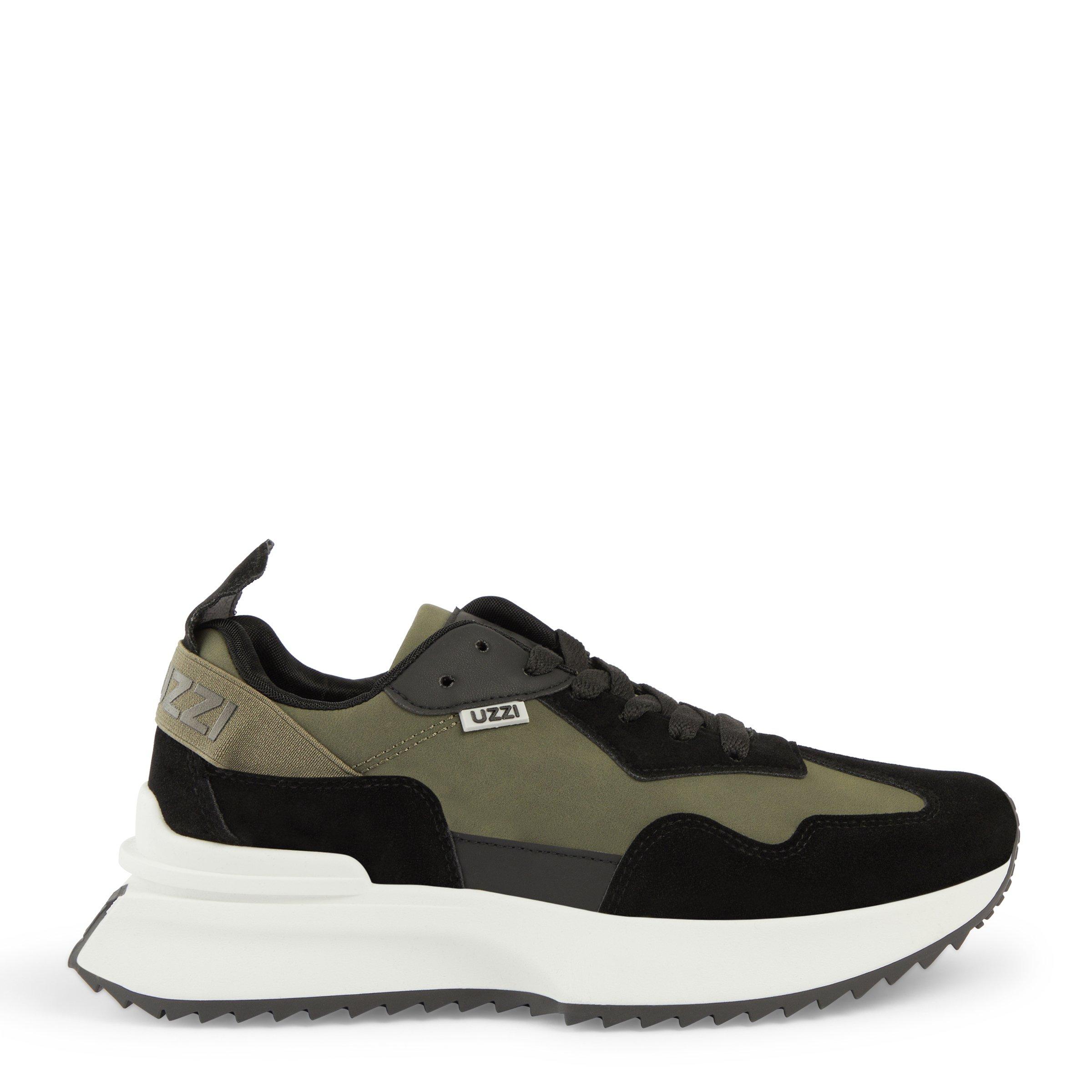 ユッキー Black and Green Runner Sneakers (3206456) | UZZI