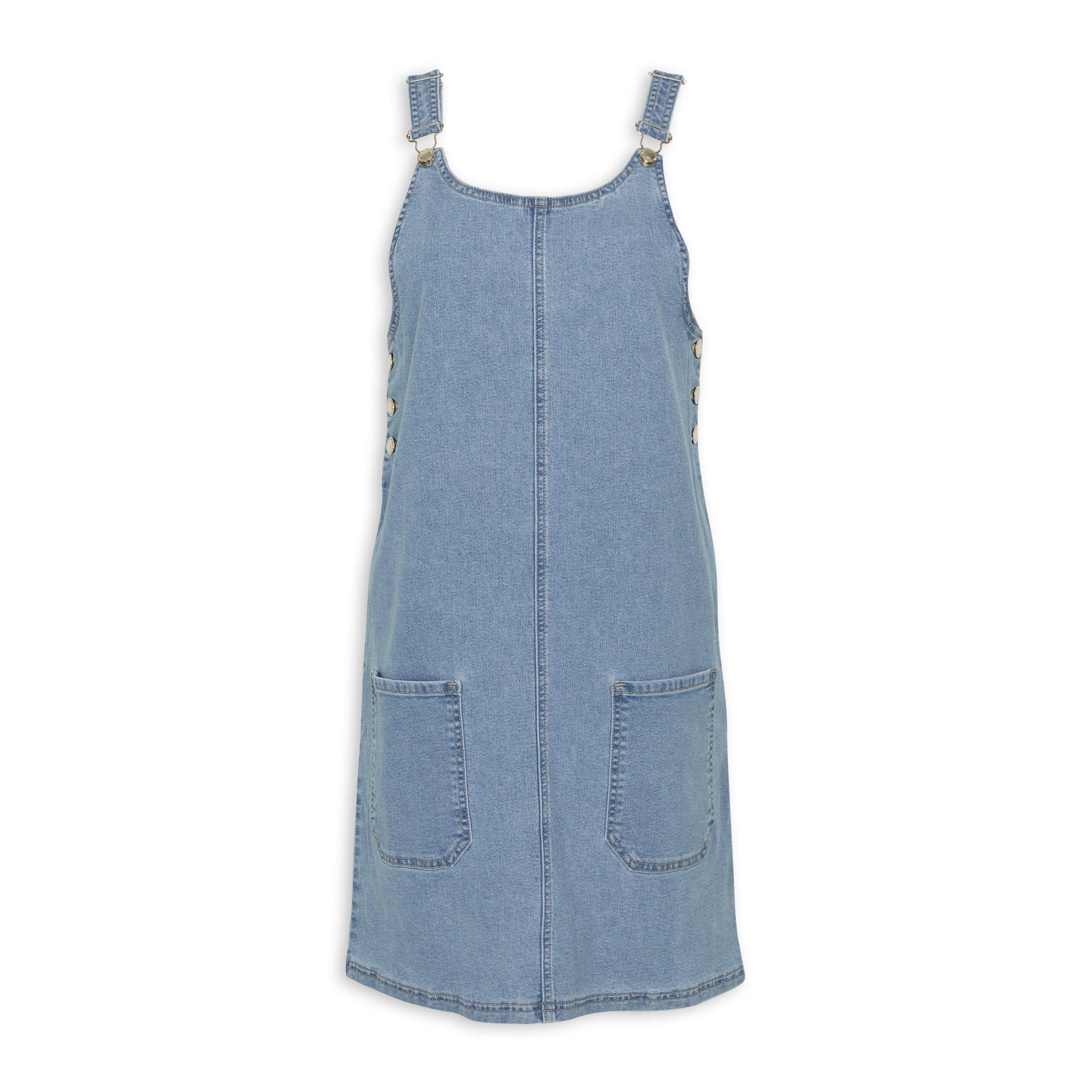 Blue Denim Pinafore (3207061) | Identity