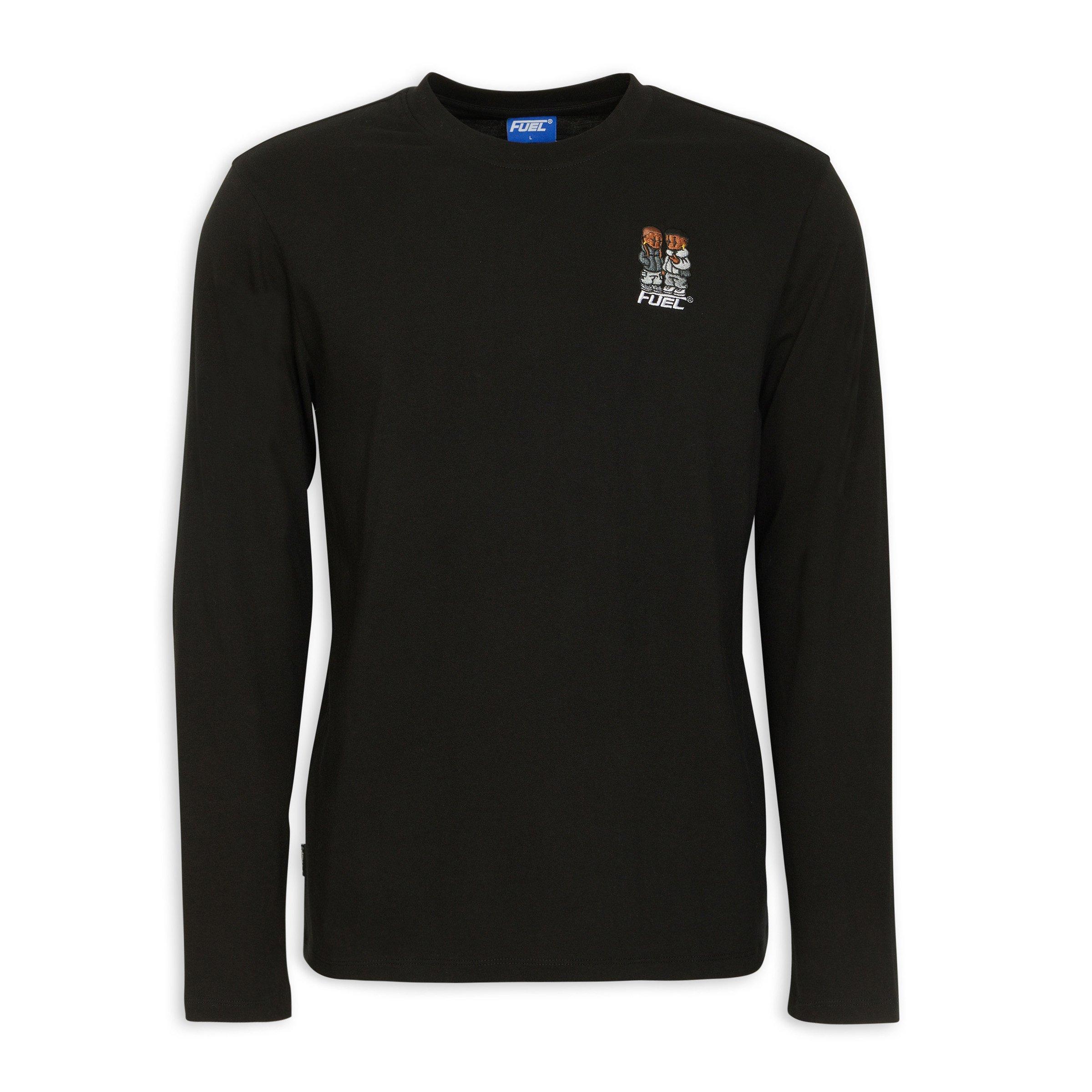 Black Long Sleeve T-shirt (3207848) | Fuel