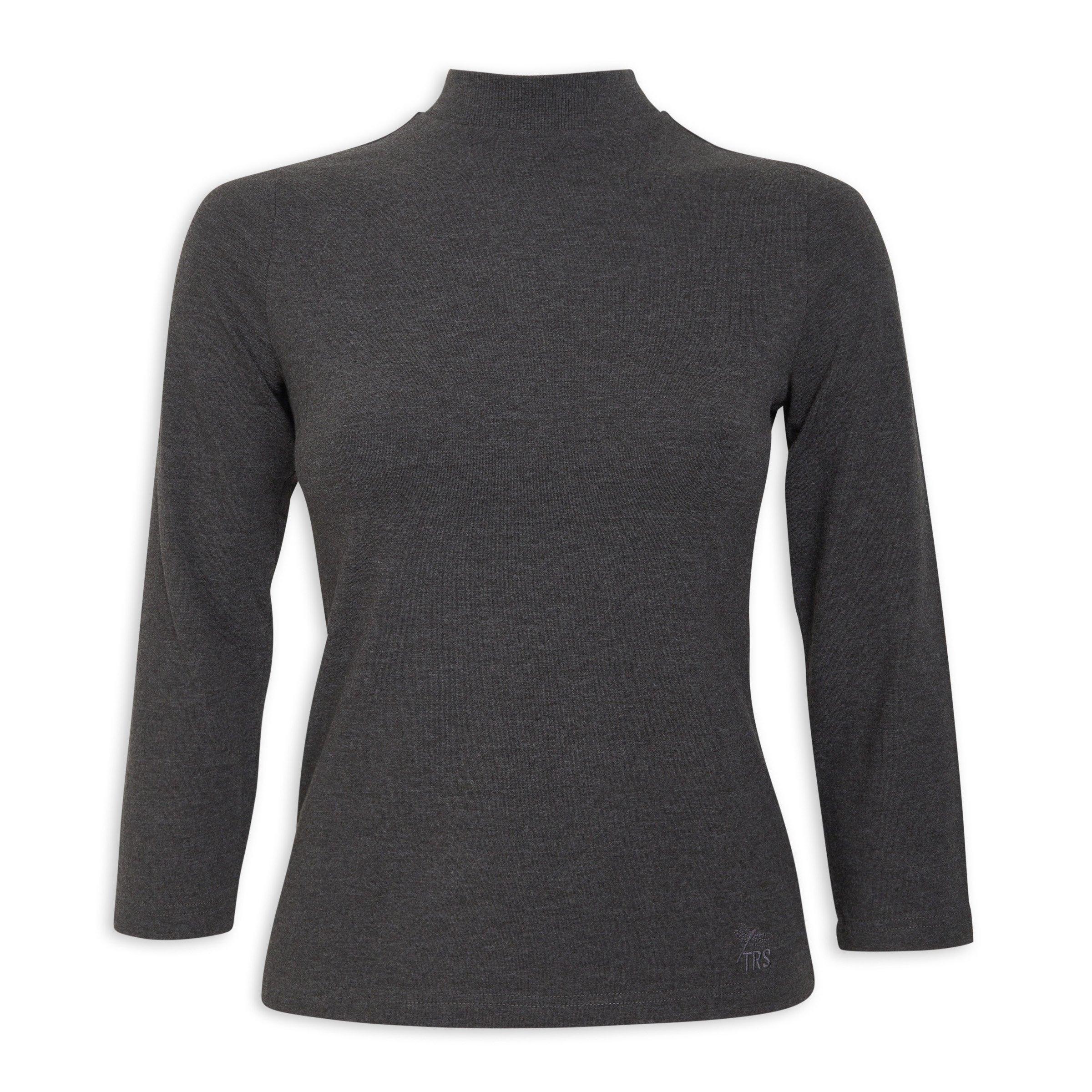 6858 Grey Long Sleeve T-Shirt