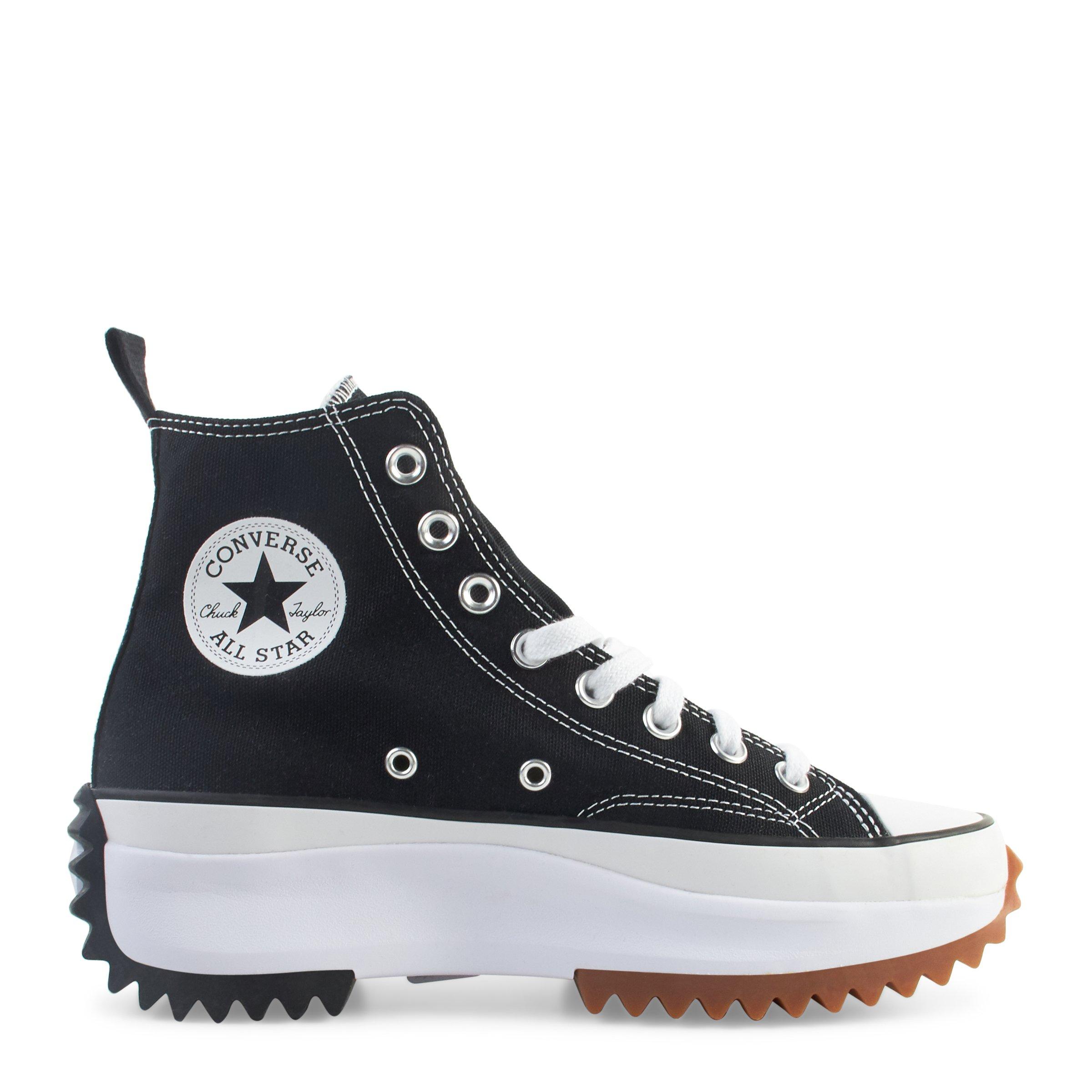 Black Run Star Hike Canvas Platform (3208398) Converse