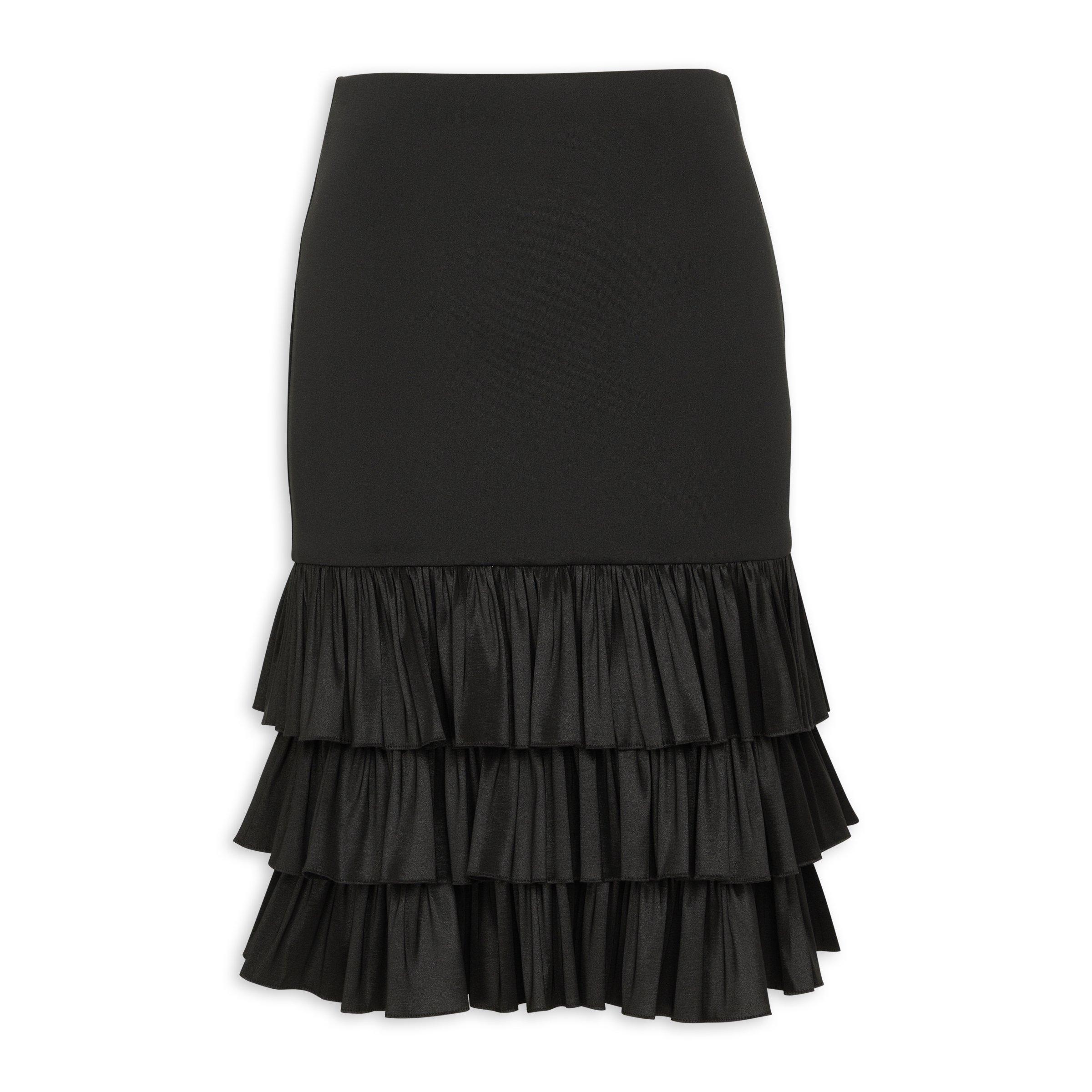 Black Tiered Skirt (3209202) | Truworths