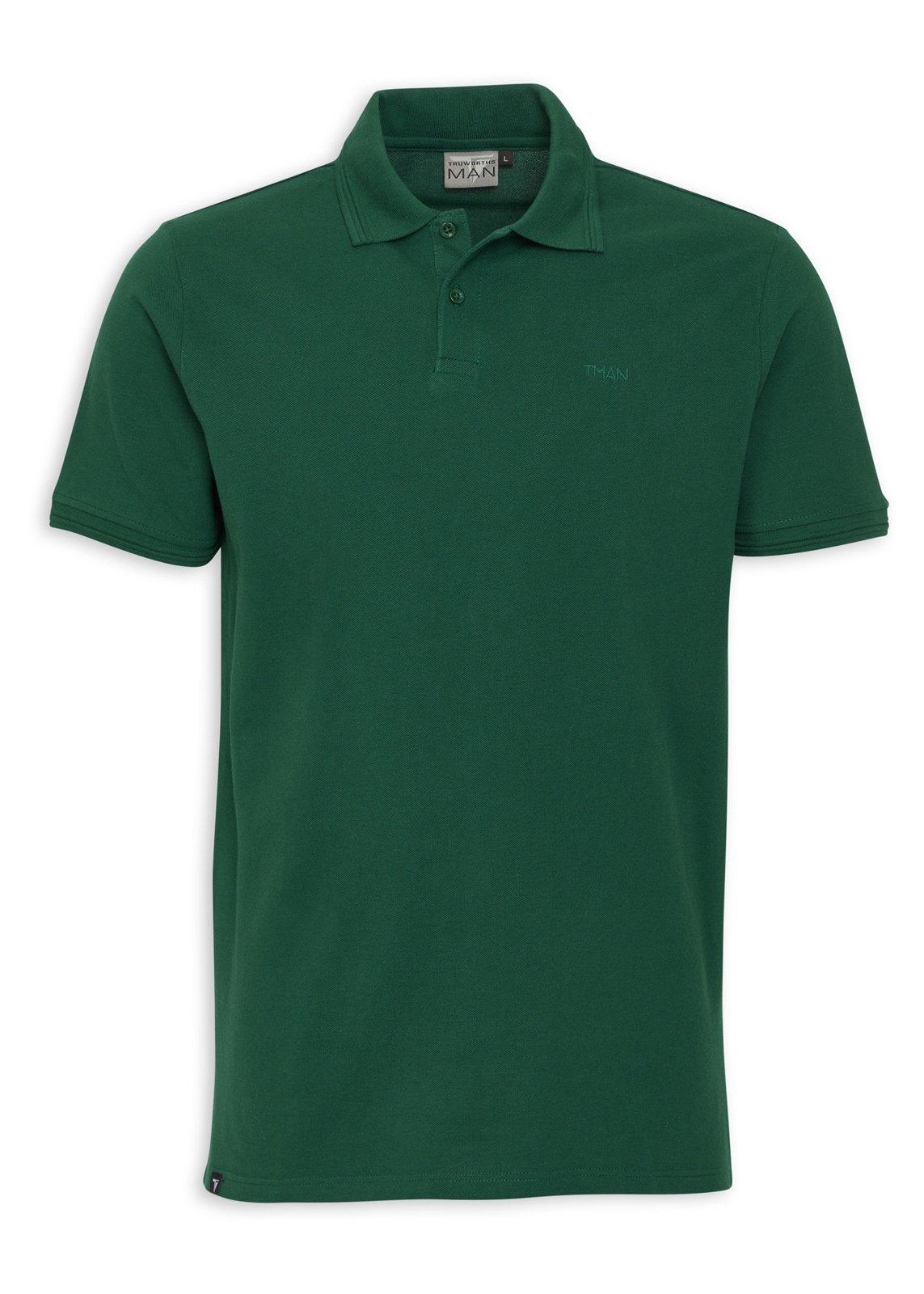 Emerald Green Golfer Shirt (3209422) | Truworths Man