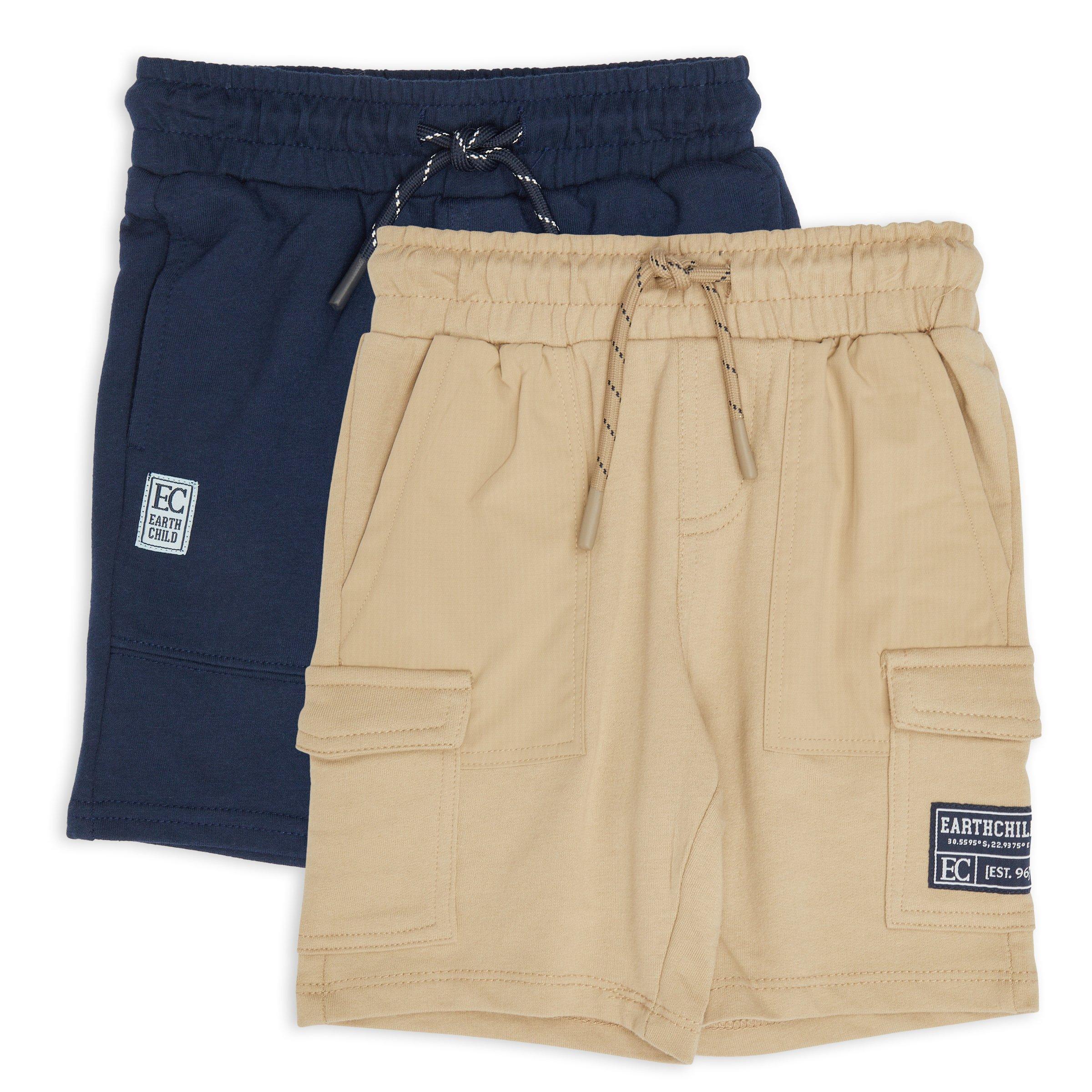 Baby Boys 2-pack Shorts (3210539) Earthchild