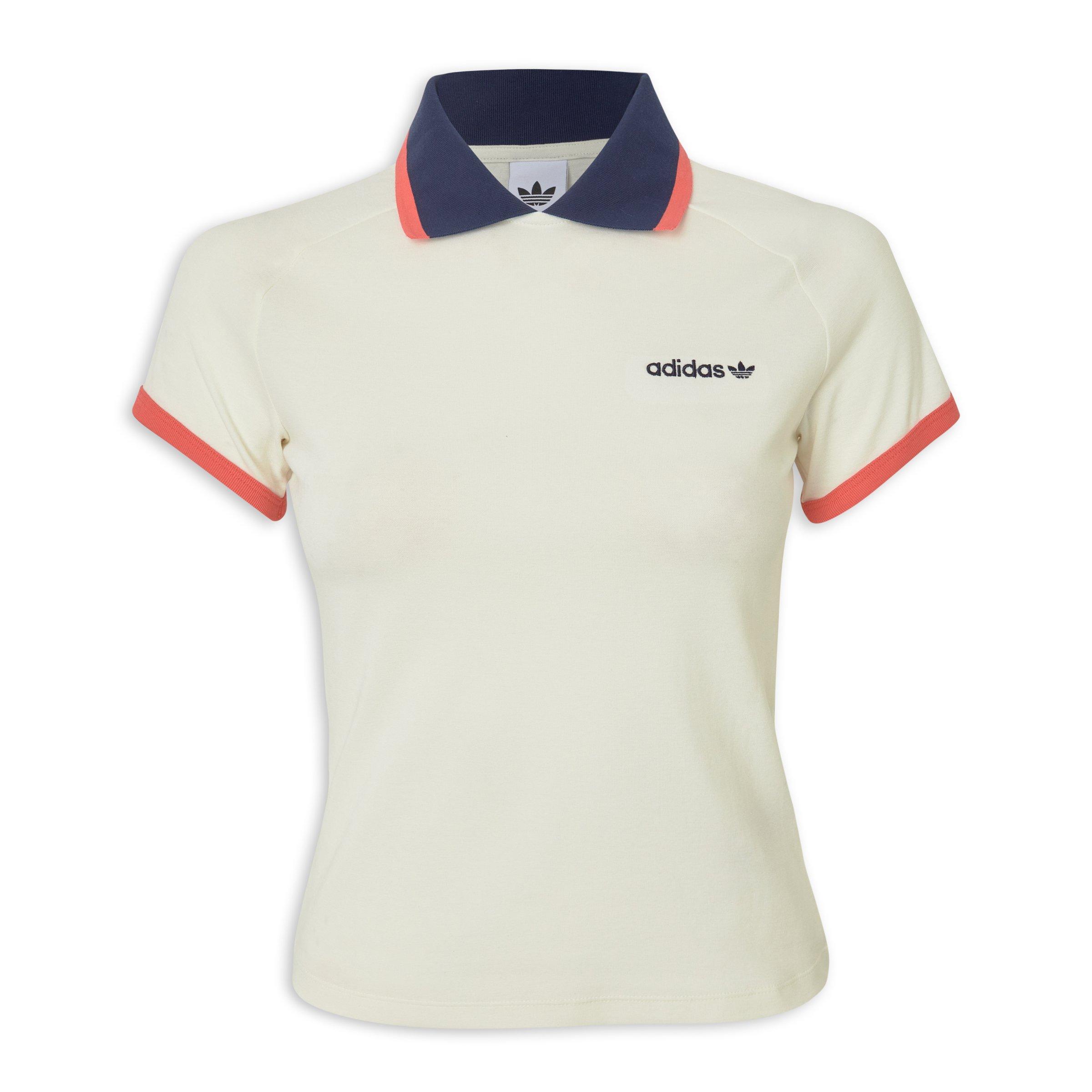 トップス Pedestal polo tee jellyyabashi White Polo Shirt (3210740) | Adidas