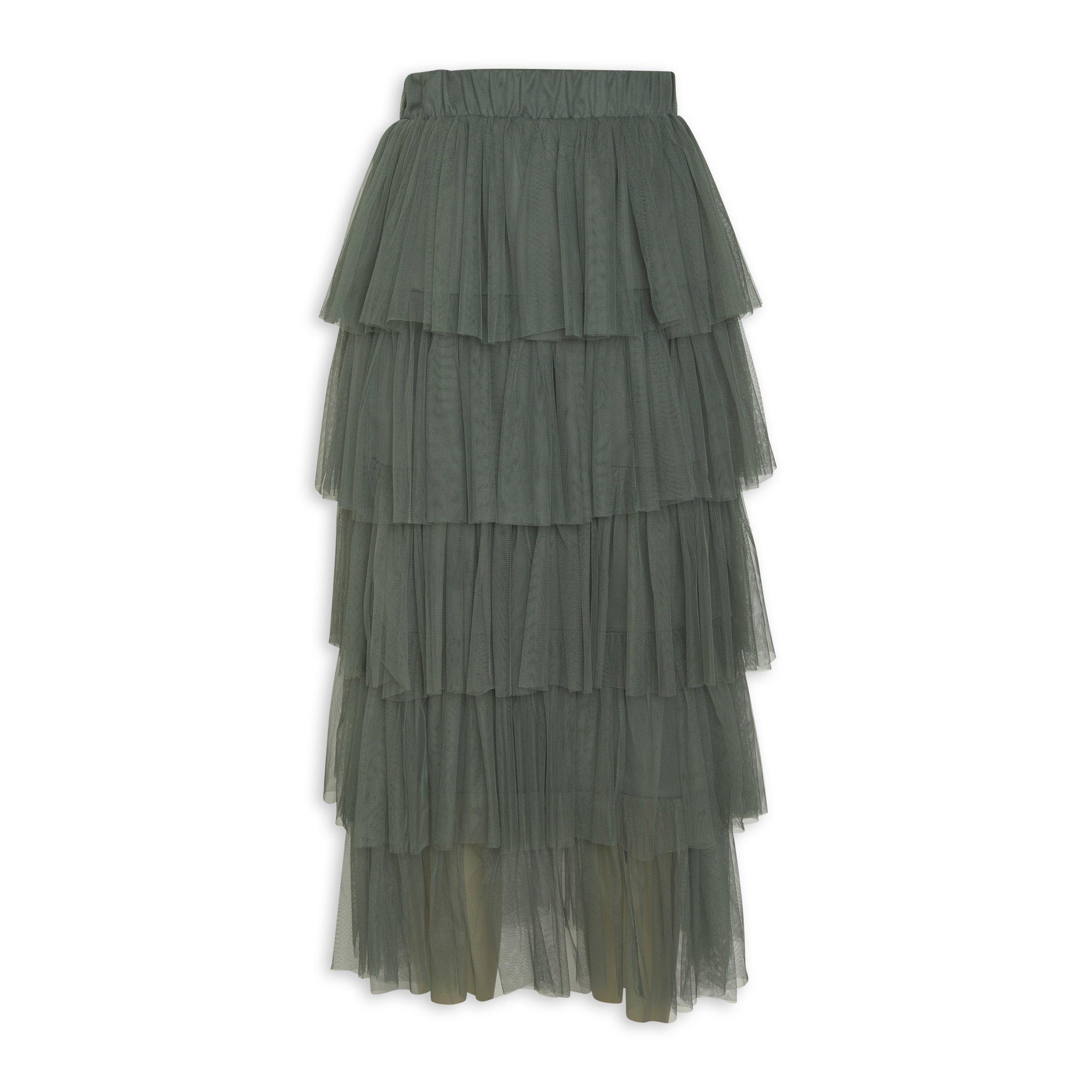 Kira Sparkling Skirt Green main image 1