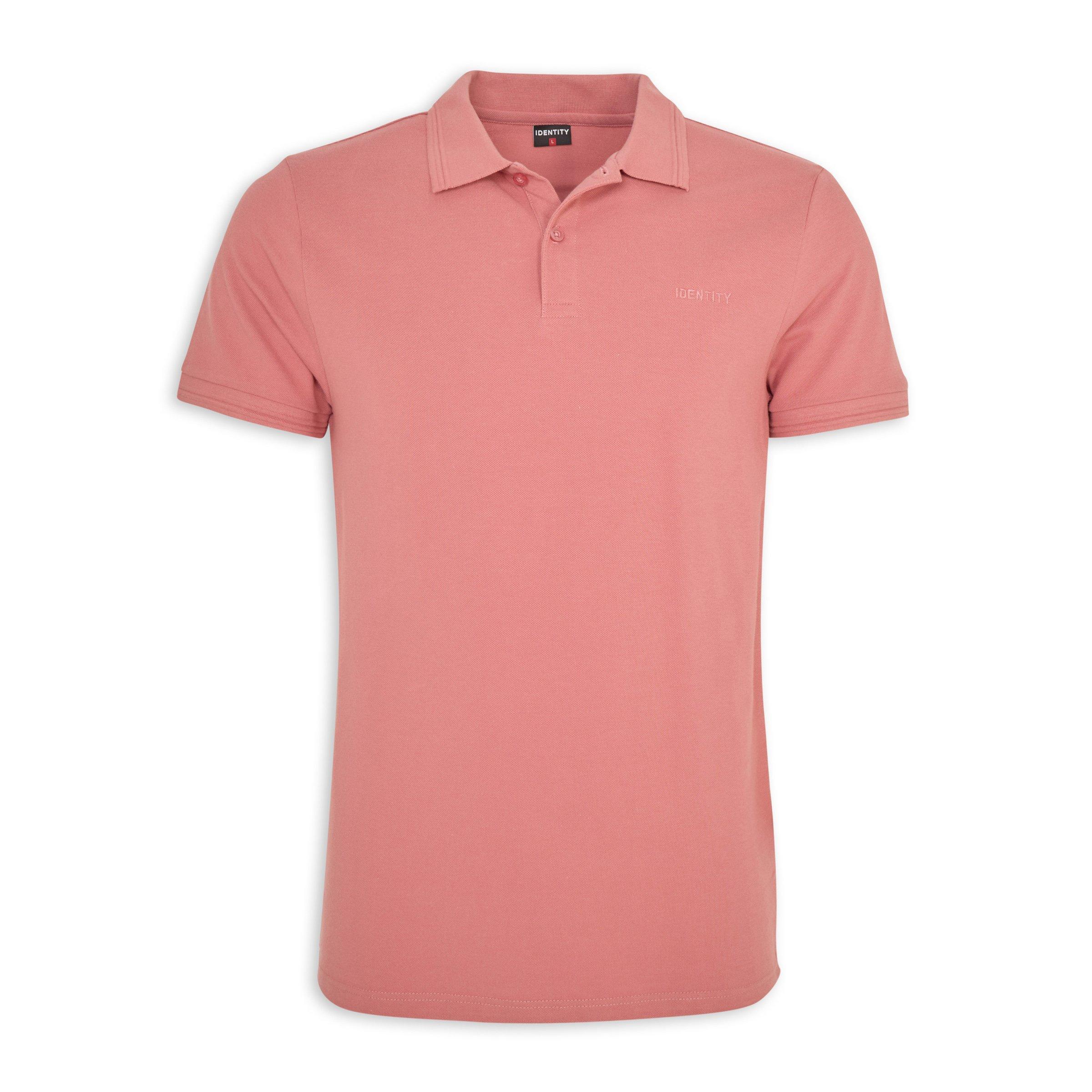 Dusty Pink Golfer Shirt (3211074) | Identity