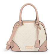 Pink Monogram Bowler Bag 3211094 Daniel Hechter