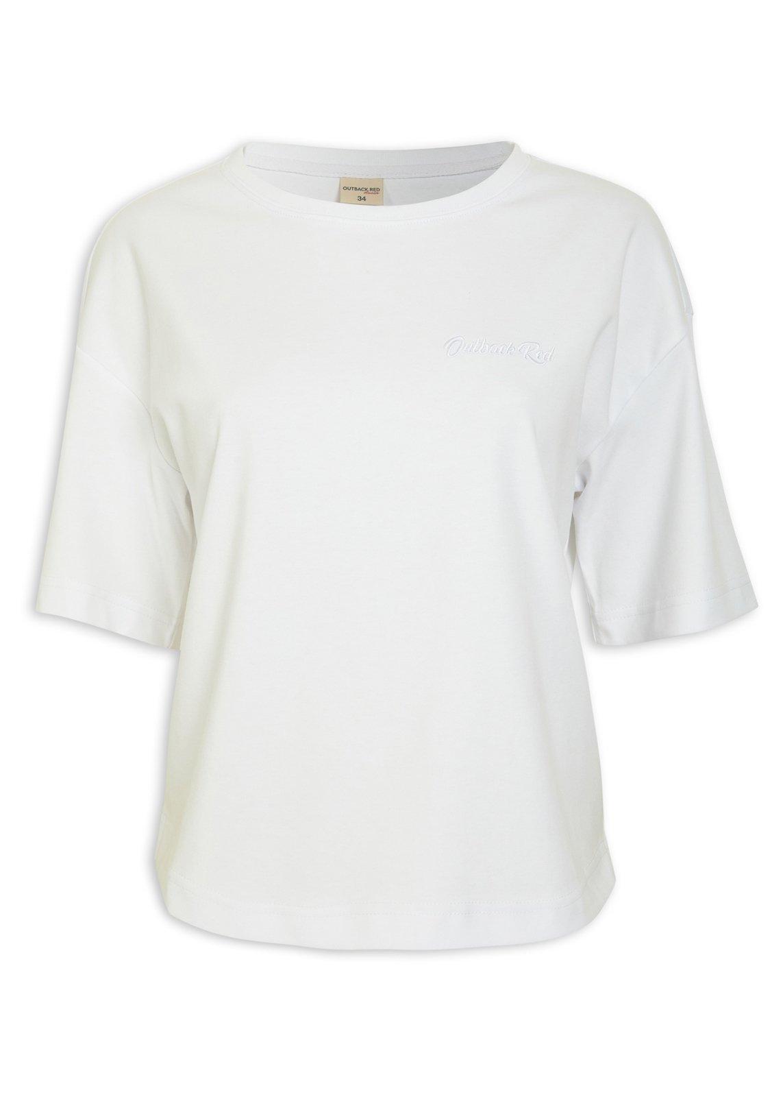 8003 White Printed T-Shirt