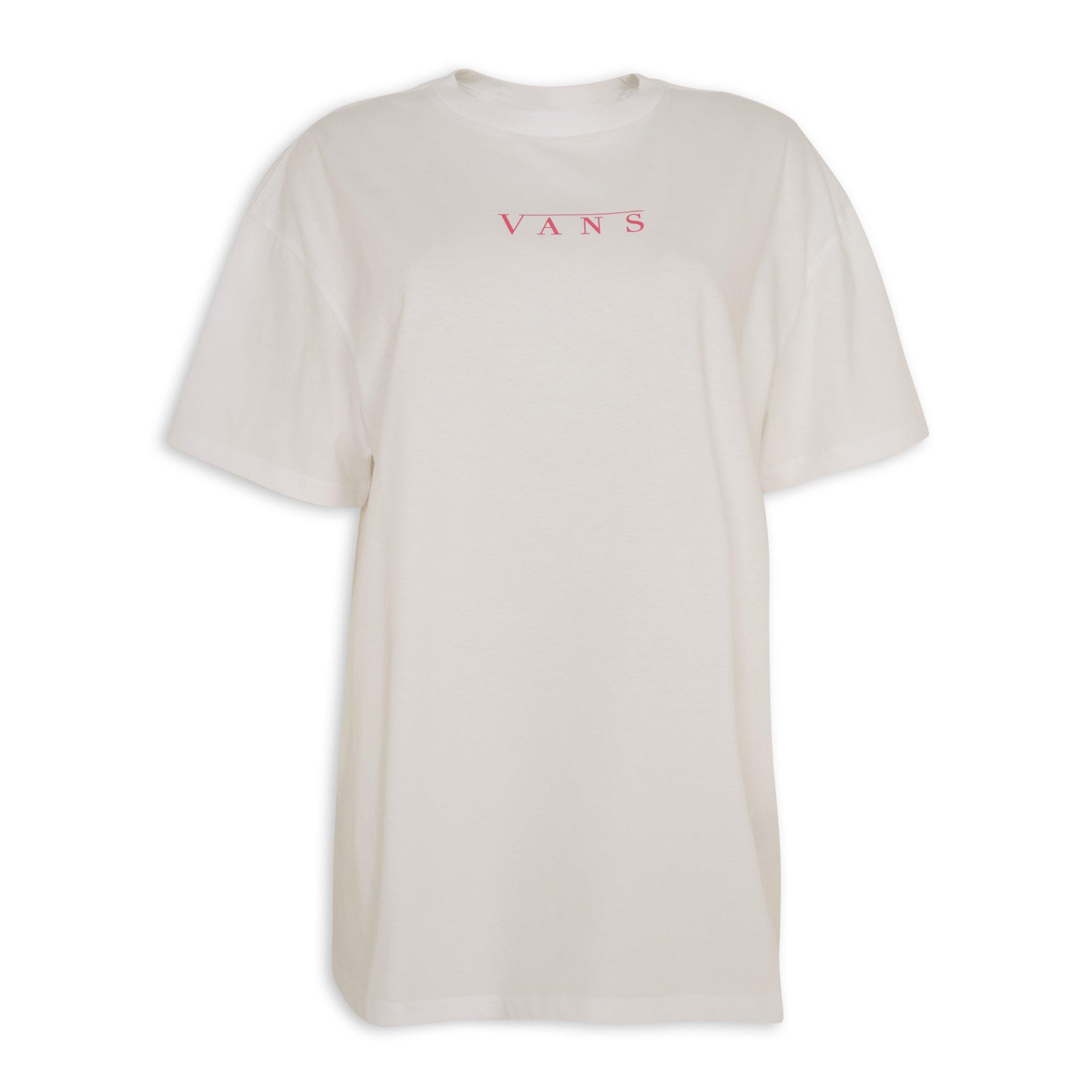 White Talk Talk Oversized Tshirt (3211641) | Vans