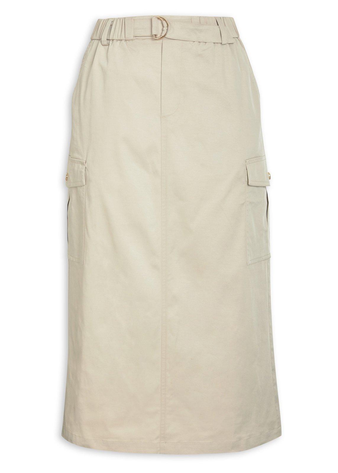 Vintage Italian Utility Parachute Skirt (M)