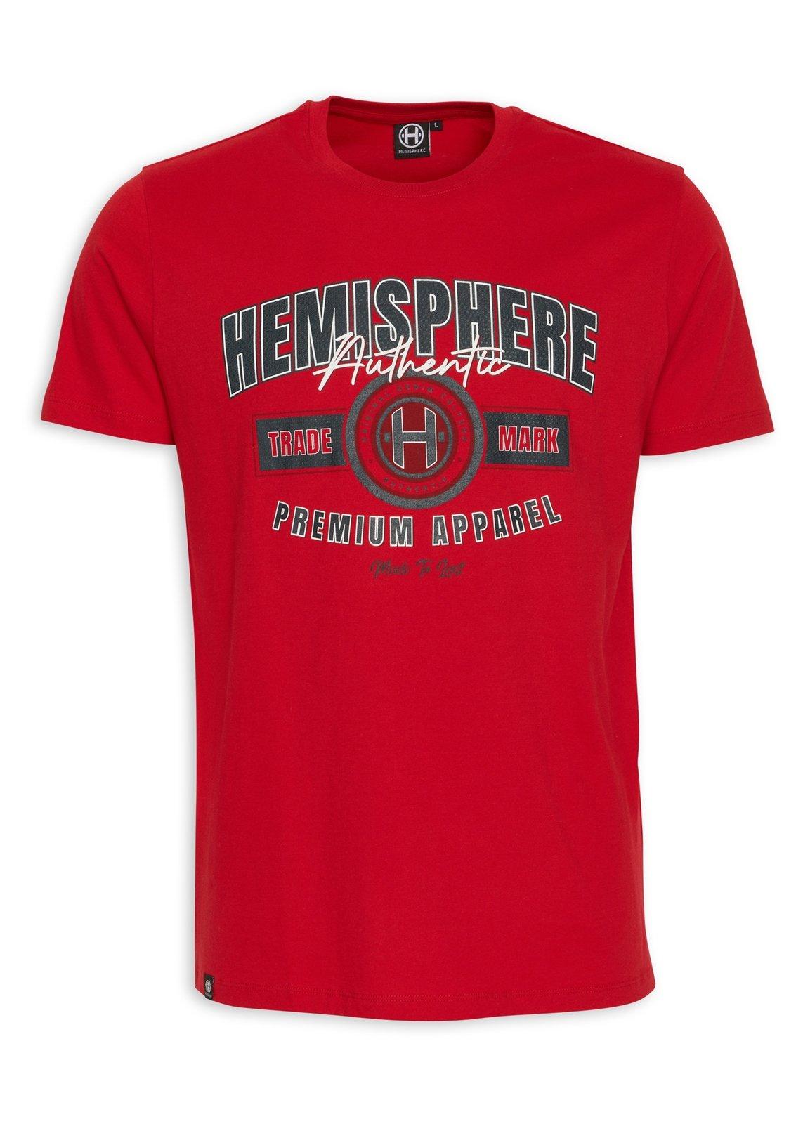 Red Branded T-shirt (3214016) | Hemisphere