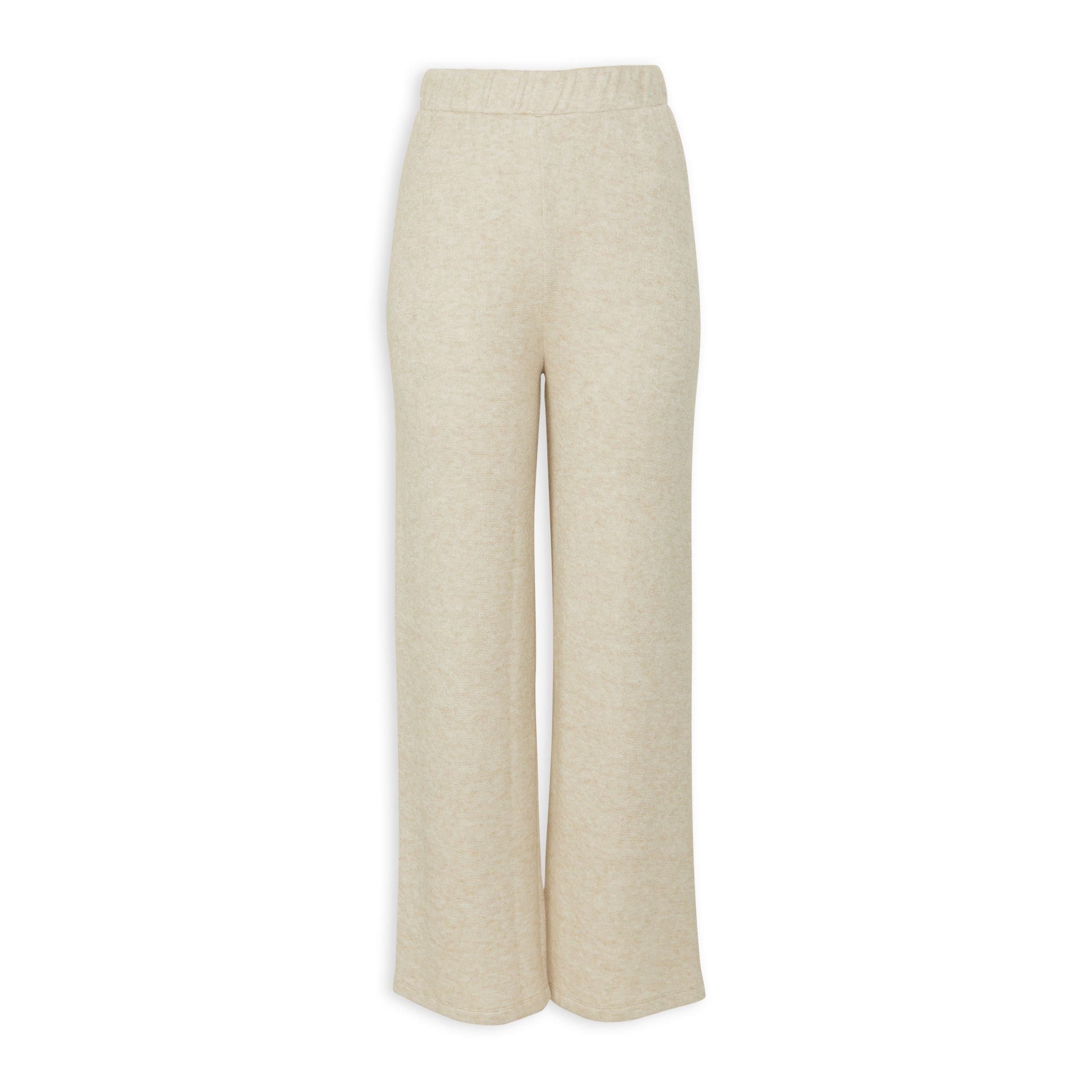 Ecru Knit Pants (3216231) | Arlow