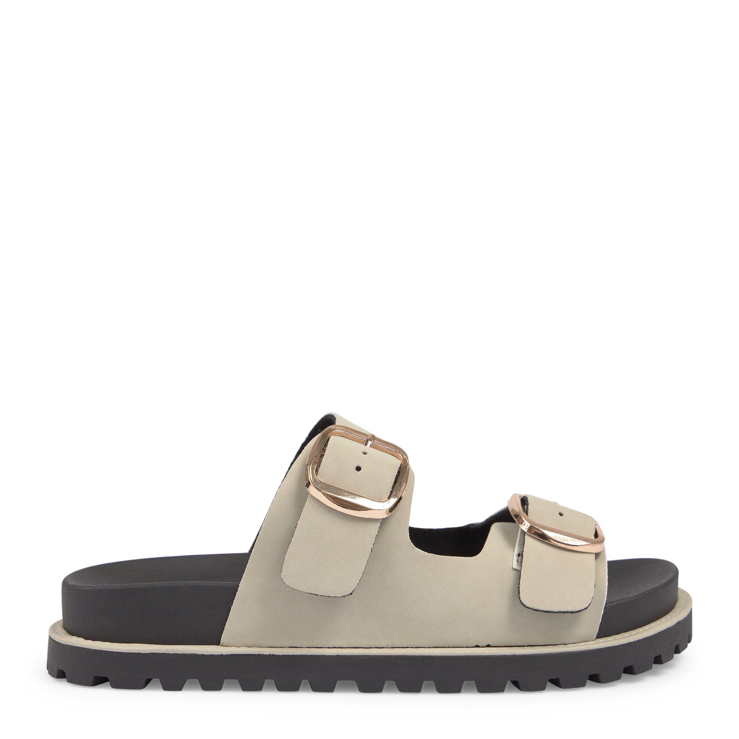 Beige Double Strap Sandals (3218680) | Identity