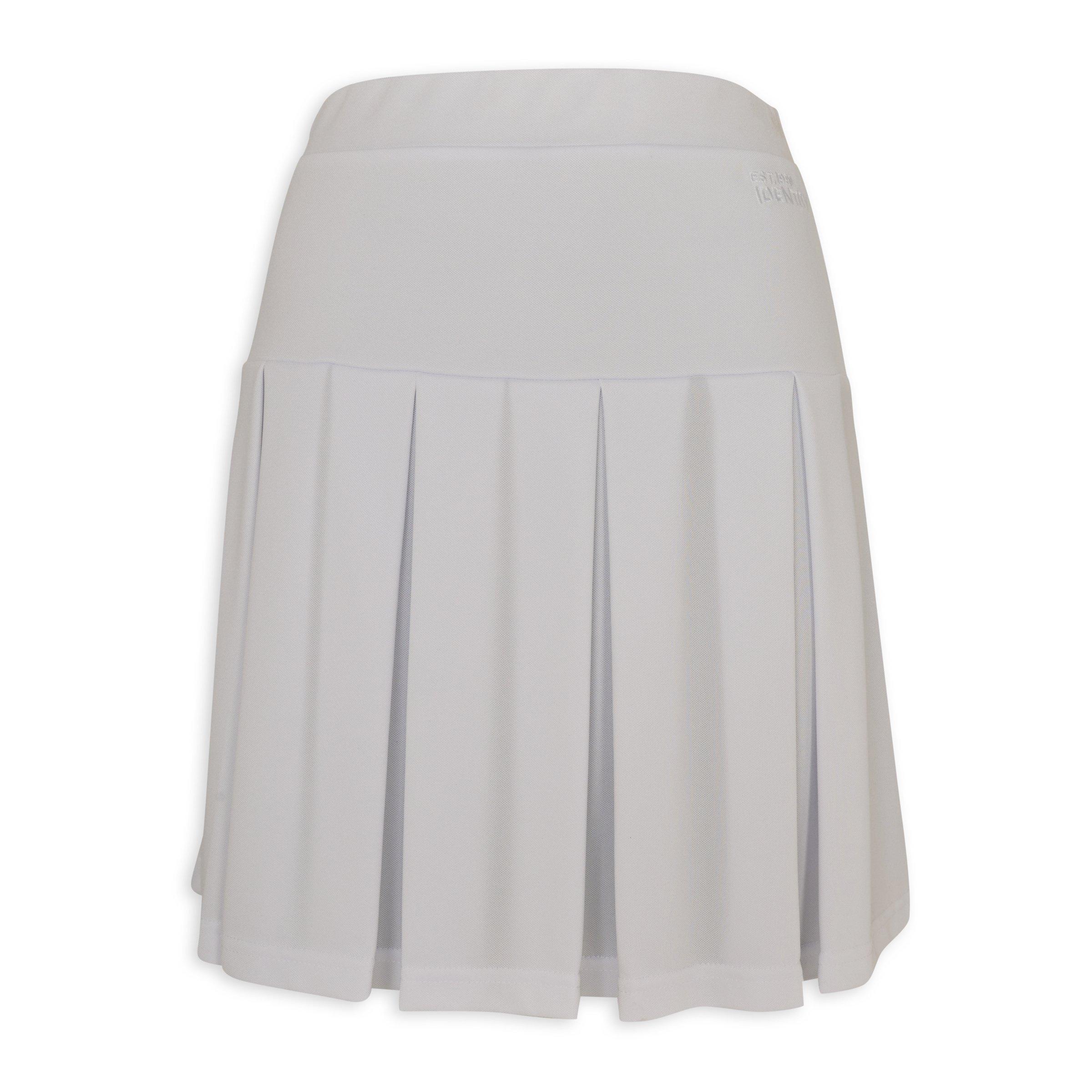 White Pleated Tennis Skirt (3218689) | Identity