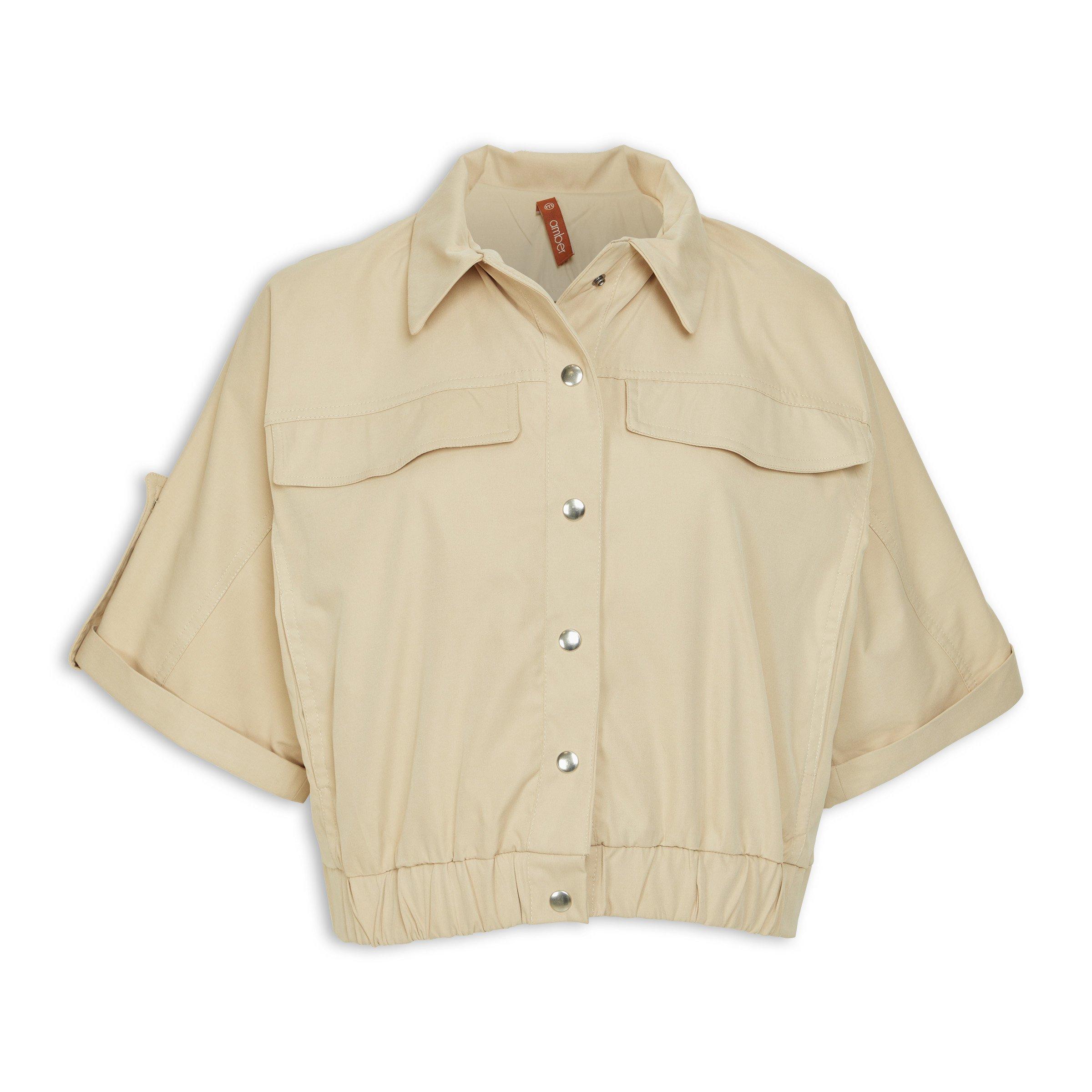 ジャケット・アウター andmary Harper loose twill jacket Beige Twill Jacket (3218798) | Amber