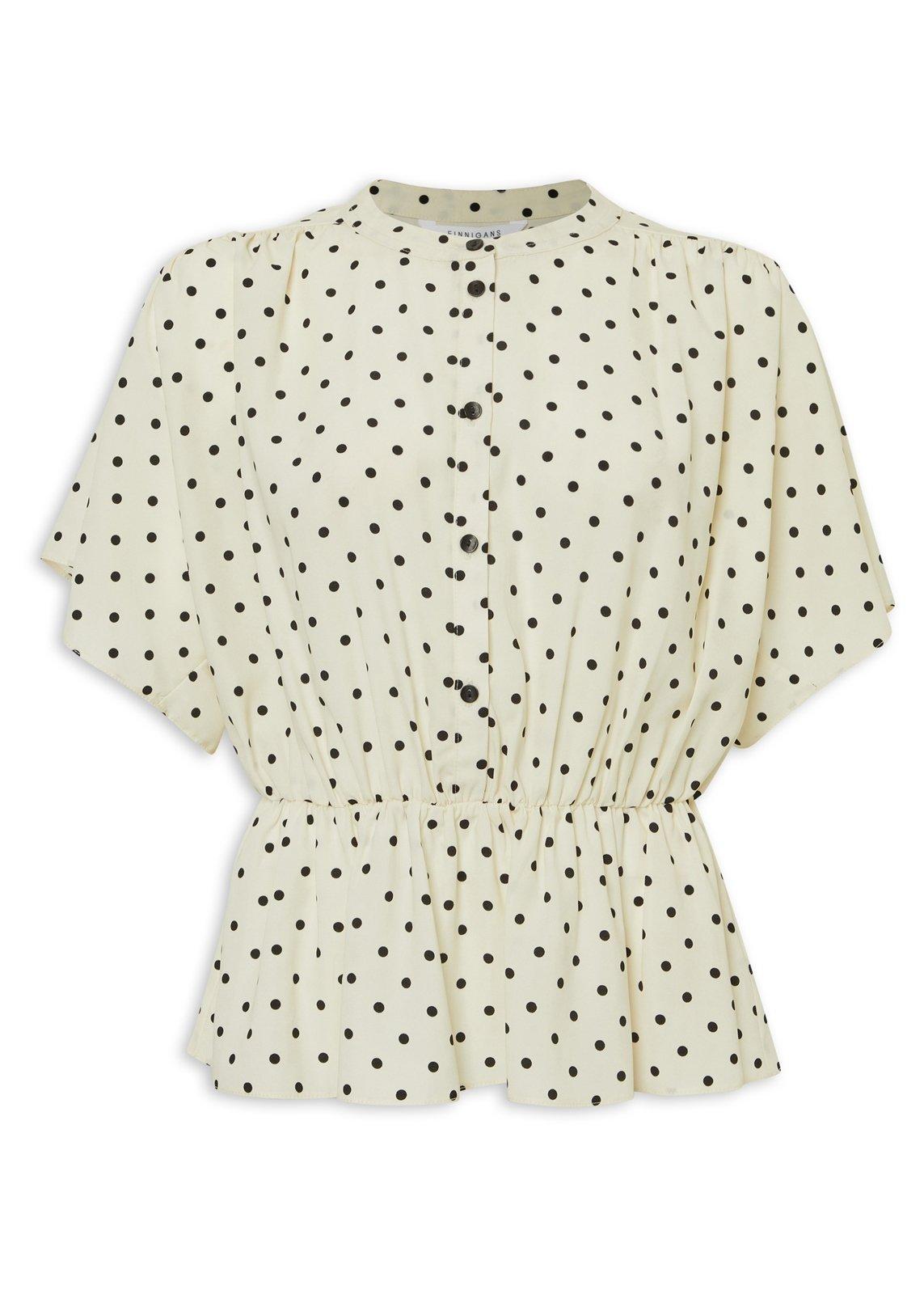 Polka Dot Waist Detail Top (3219577) | Finnigans