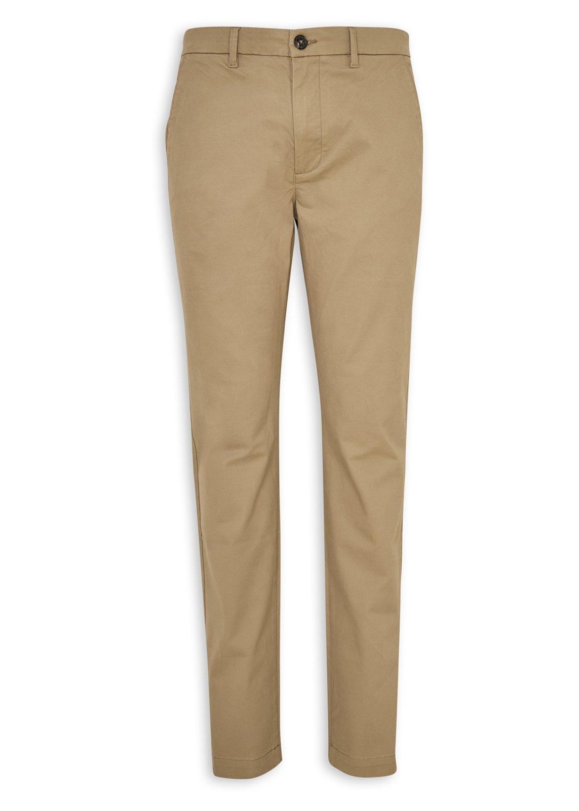 TTT_MSW 25aw Chino slacks（BEIGE） M Beige Chino Pants (3219887) | Truworths Man