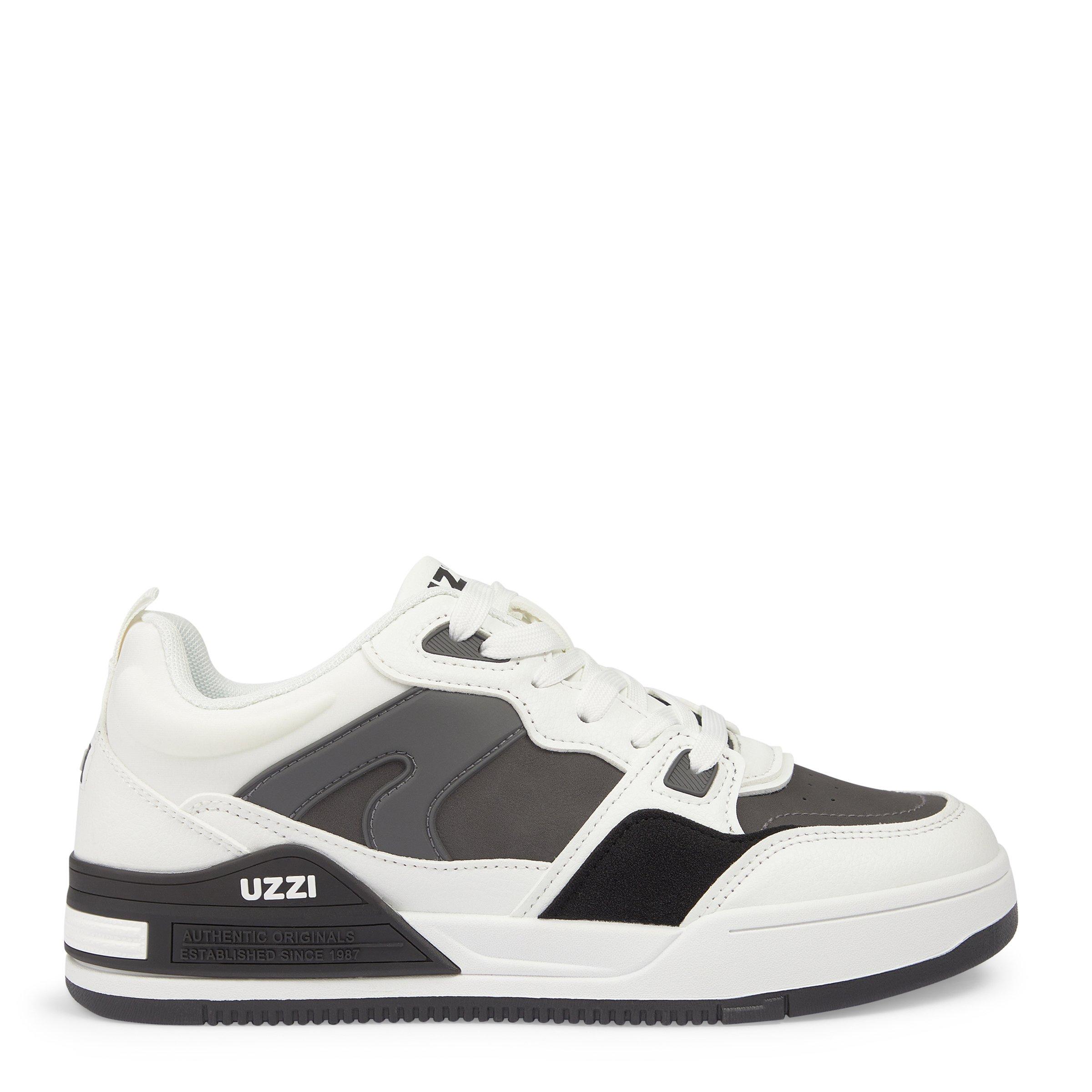 White Bucket PU Sneaker (3220420) | UZZI