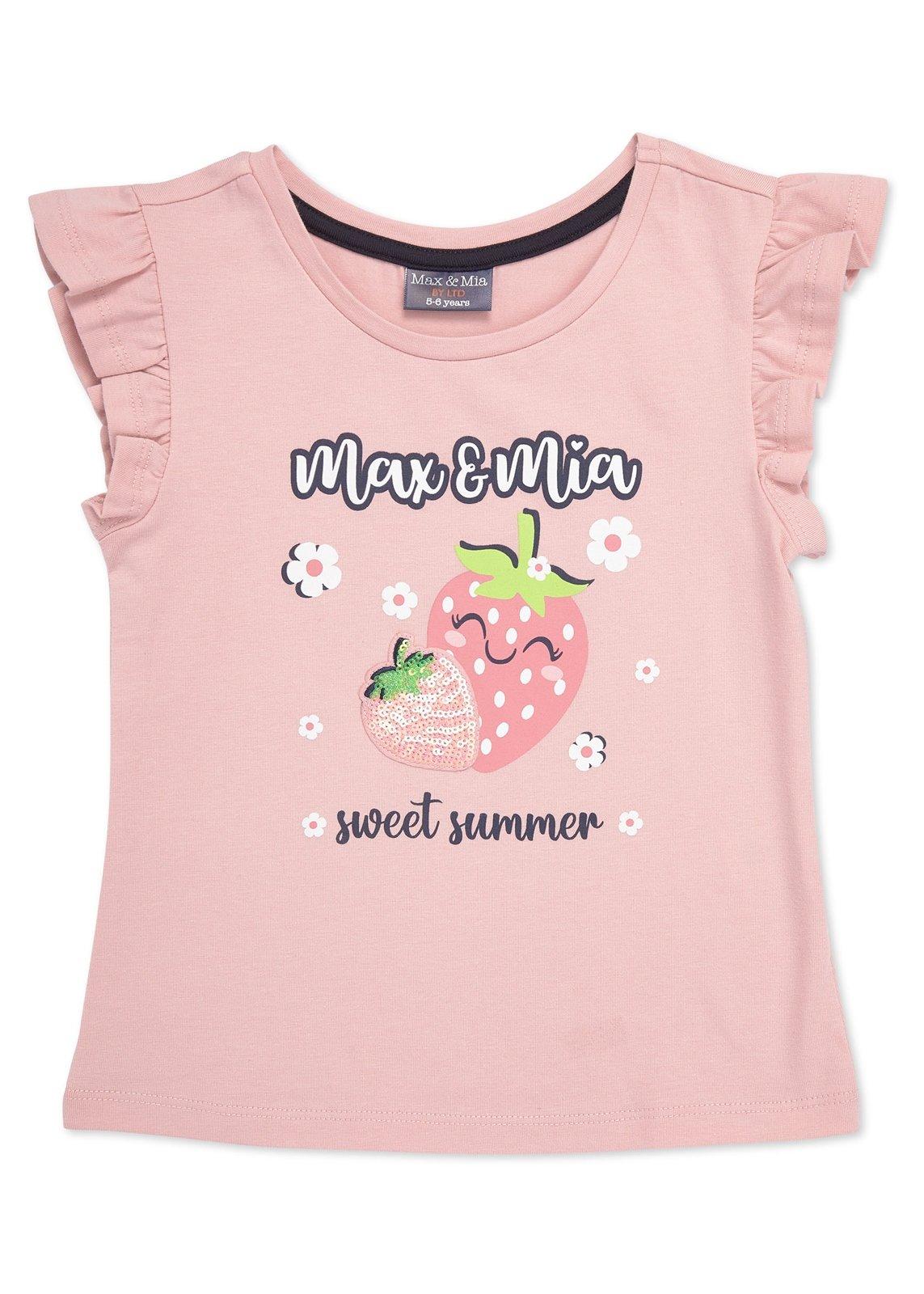 Girls S/S Strawberry Fiesta Fresa T-Shirt main image 1