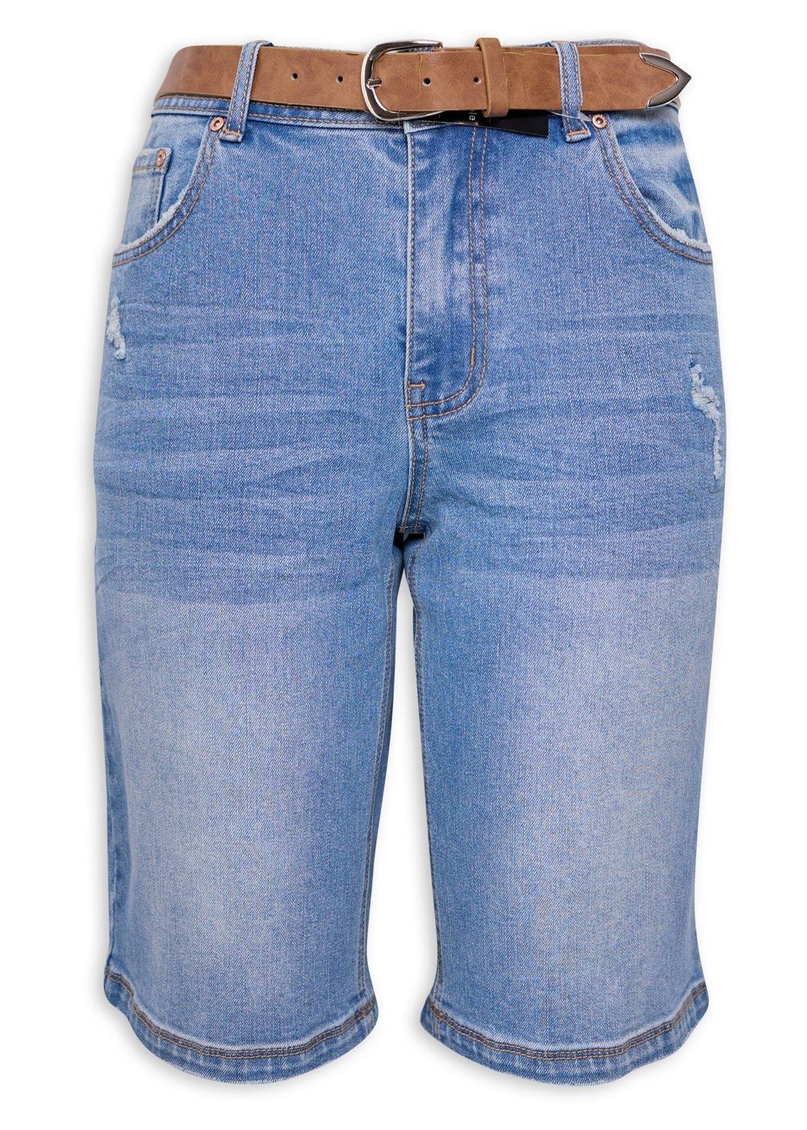 Belted Bermuda Shorts main image 1