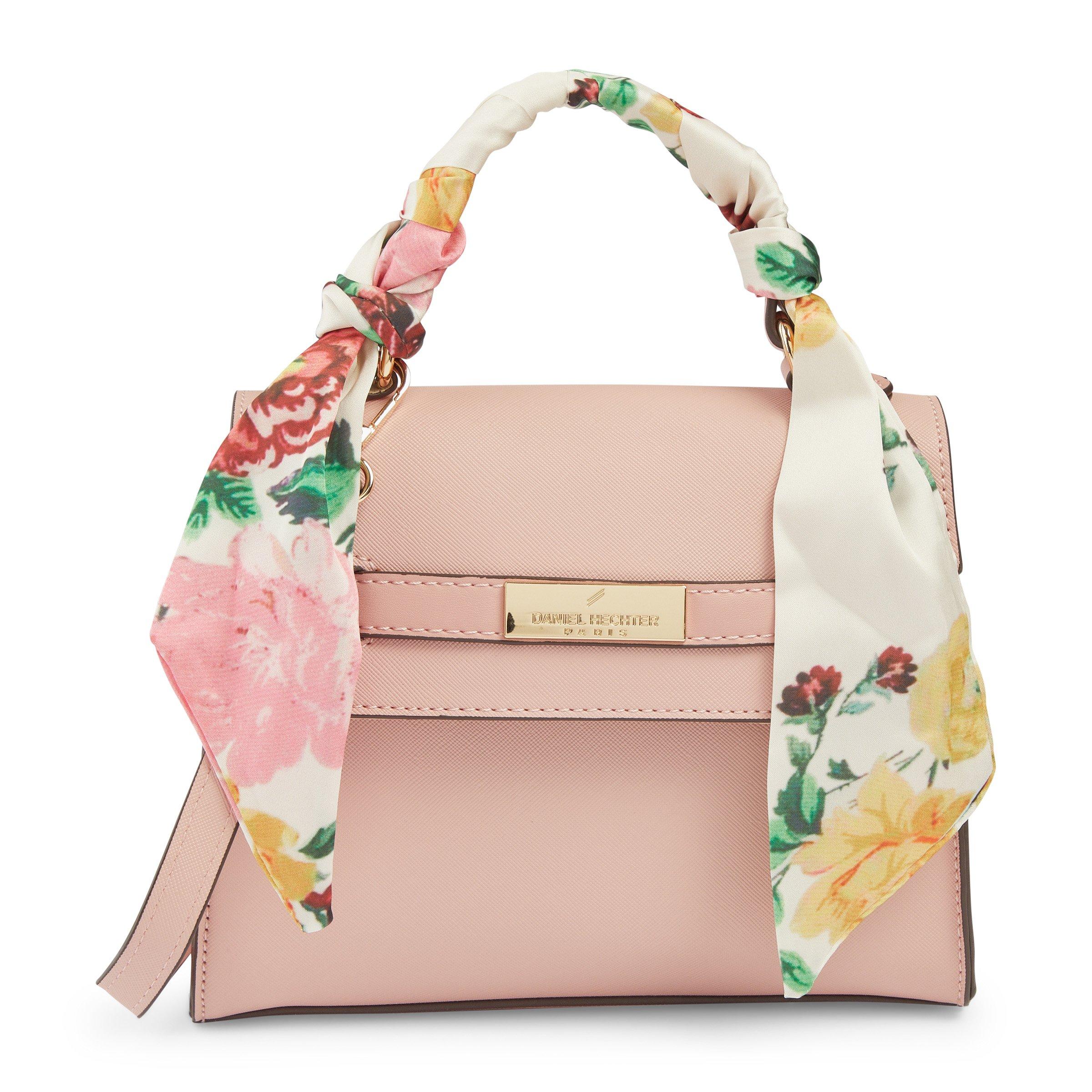 Pale Pink Scarf Detail Mini Shopper Bag (3220915) | Daniel Hechter