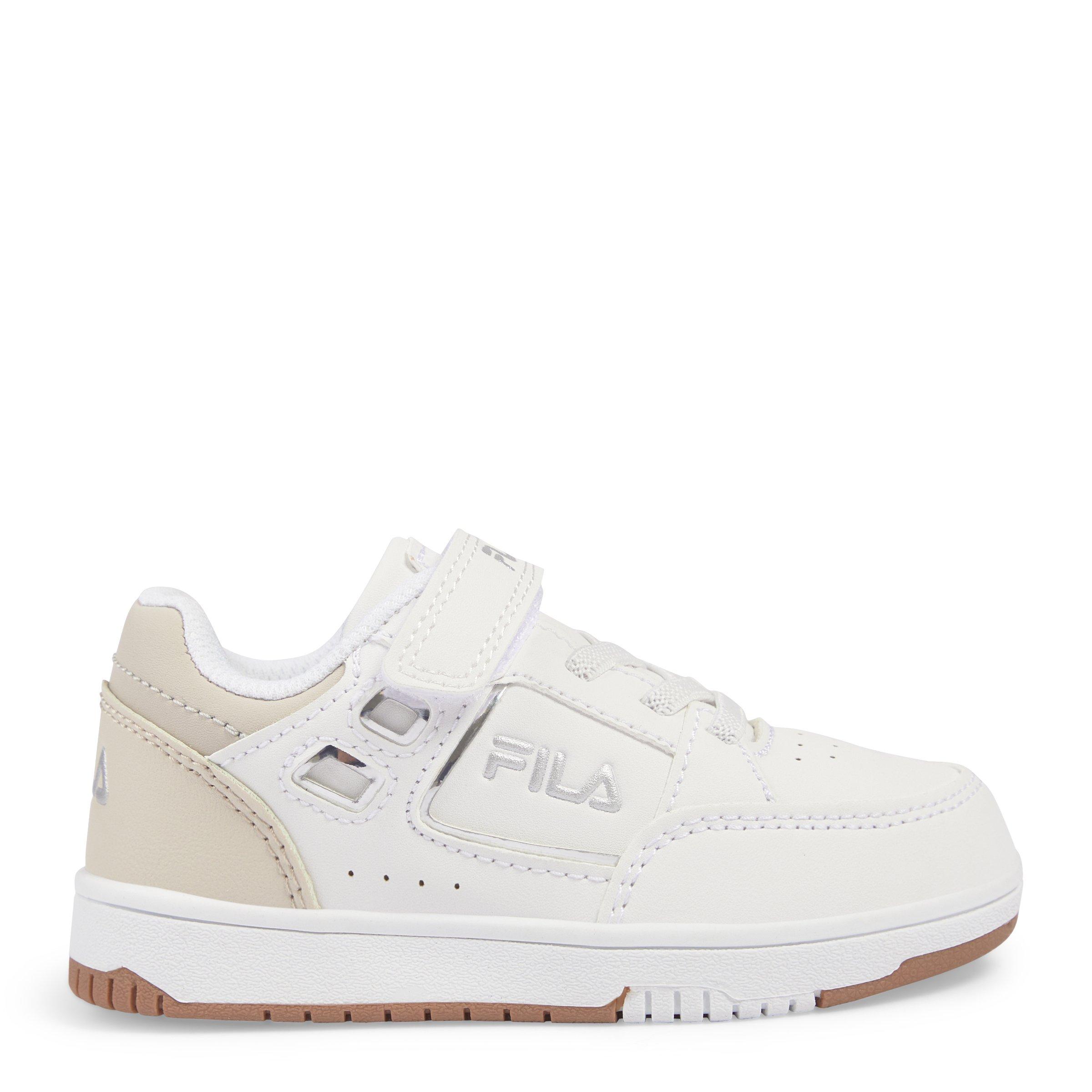 White and Beige Parker 2.0 Sneakers (3221505) | Fila Kids