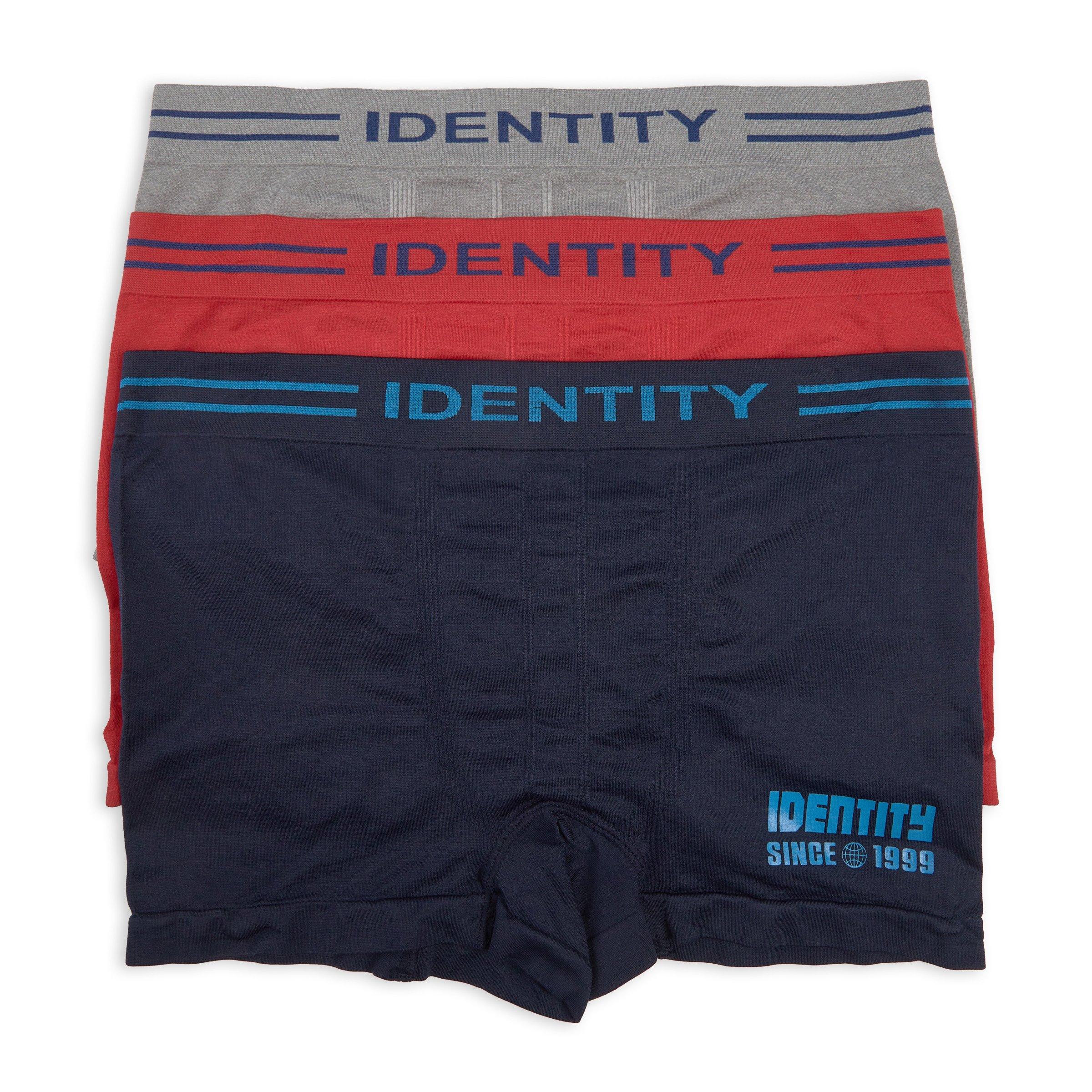 3-pack Boys Seamless Boxers (3222775) | Identity